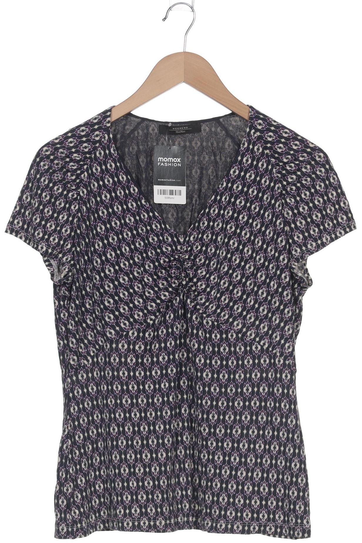 

Weekend Max Mara Damen T-Shirt, marineblau, Gr. 36