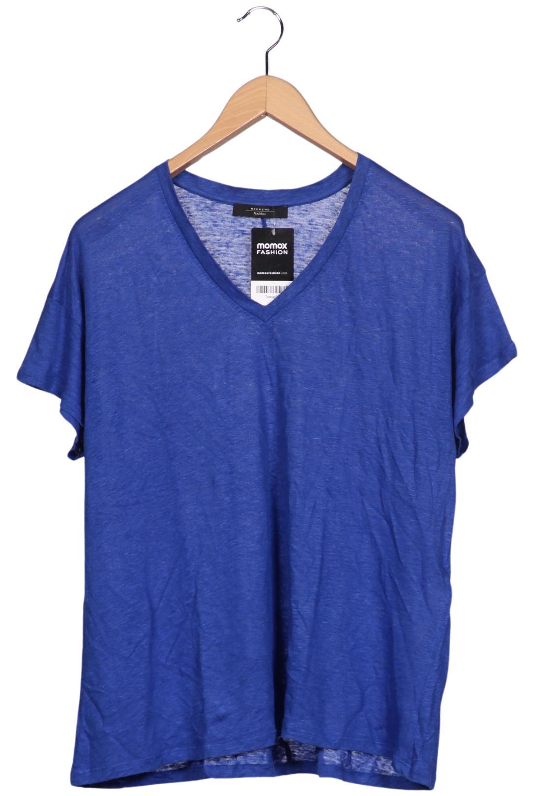 

Weekend Max Mara Damen T-Shirt, blau, Gr. 46
