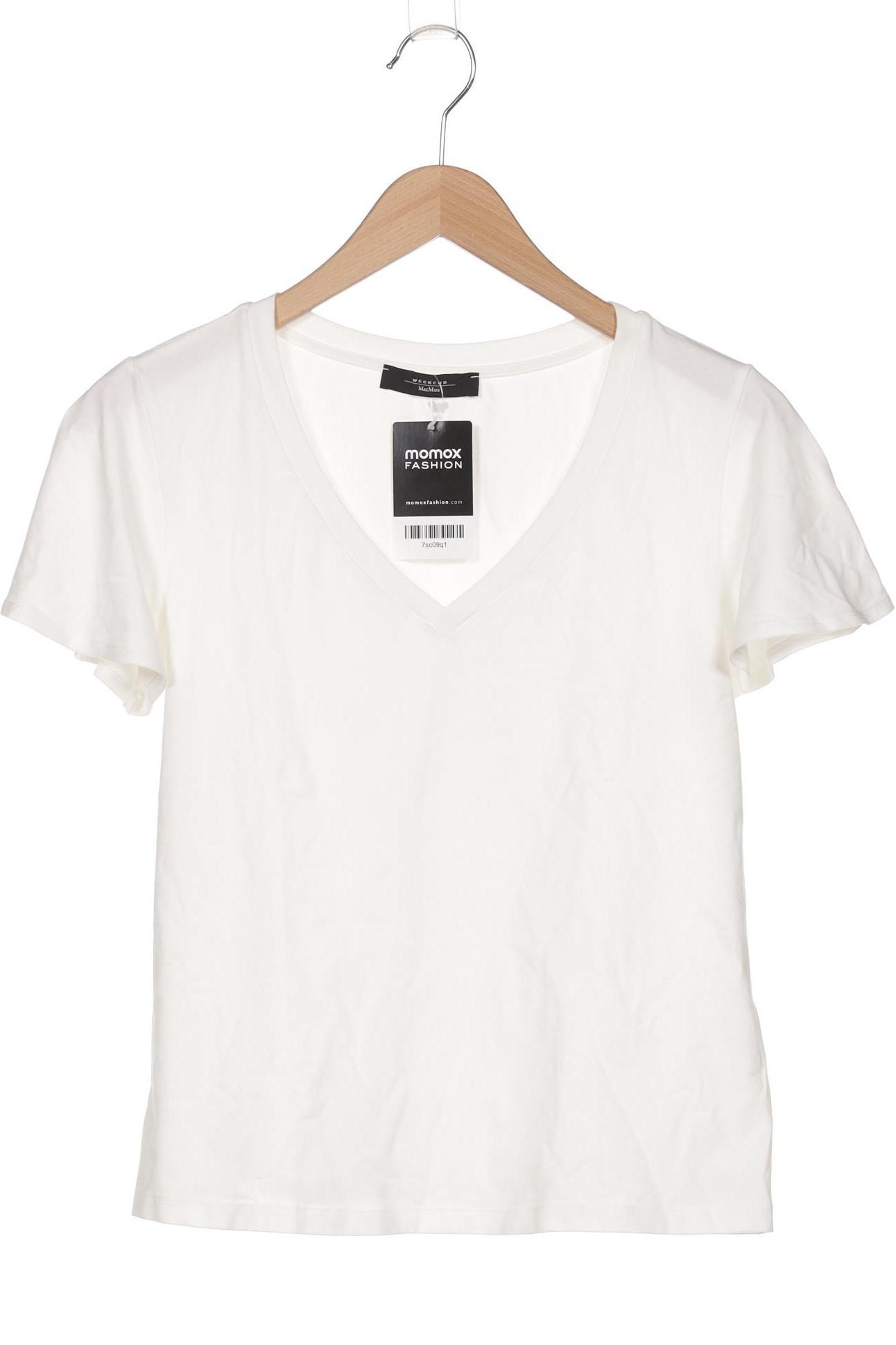 

Weekend Max Mara Damen T-Shirt, weiß, Gr. 38