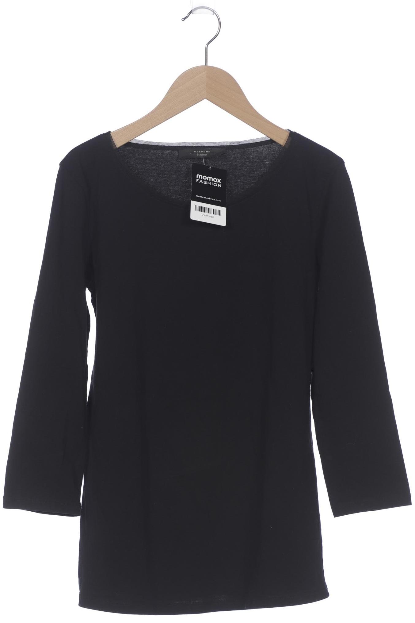 

Weekend Max Mara Damen Langarmshirt, schwarz, Gr. 36