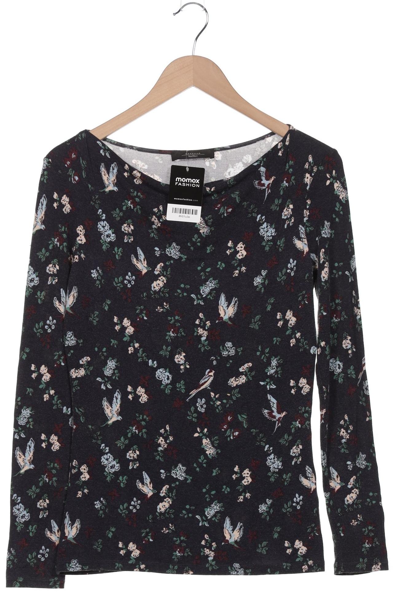 

Weekend Max Mara Damen Langarmshirt, marineblau, Gr. 36
