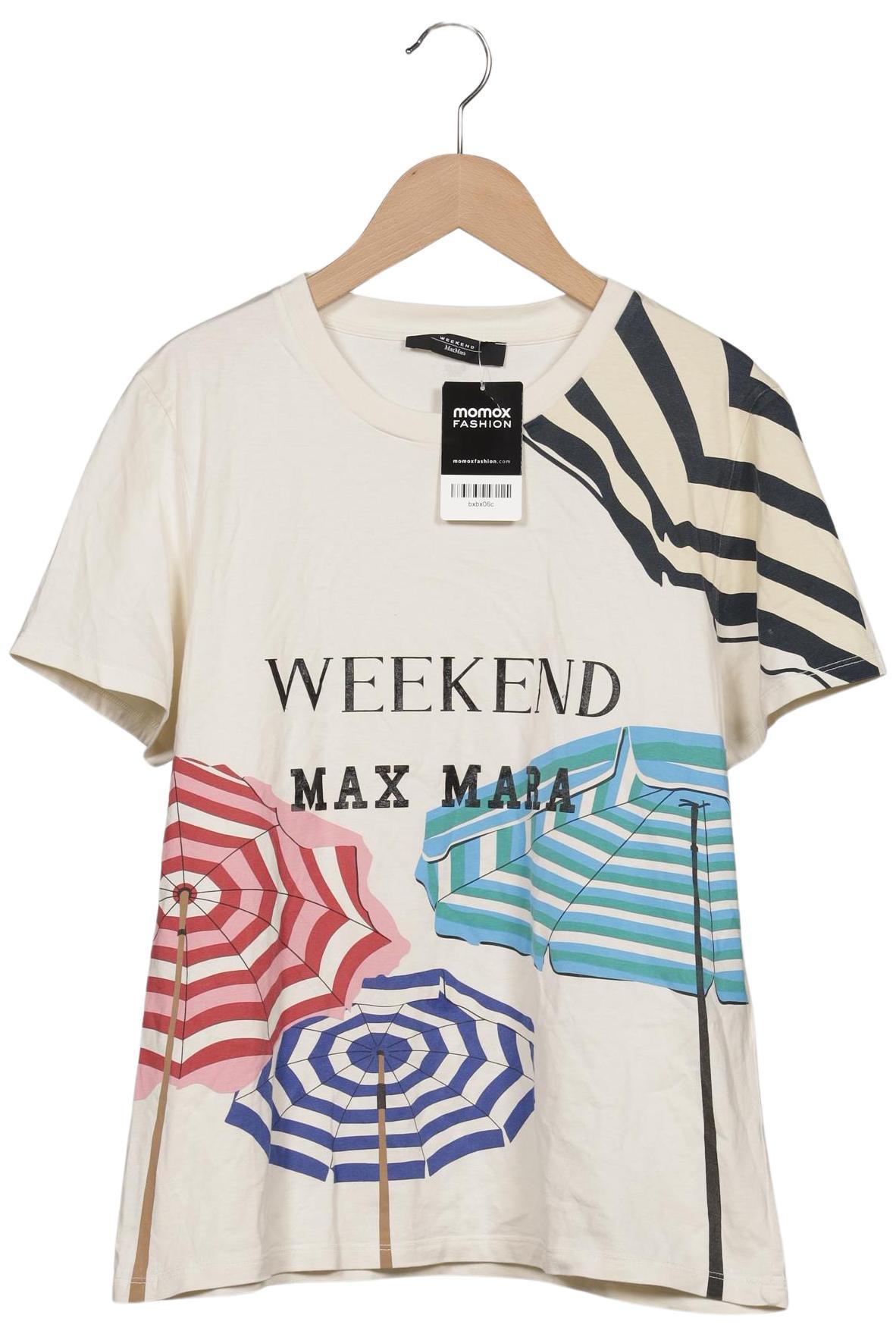 

Weekend Max Mara Damen T-Shirt, cremeweiß, Gr. 38