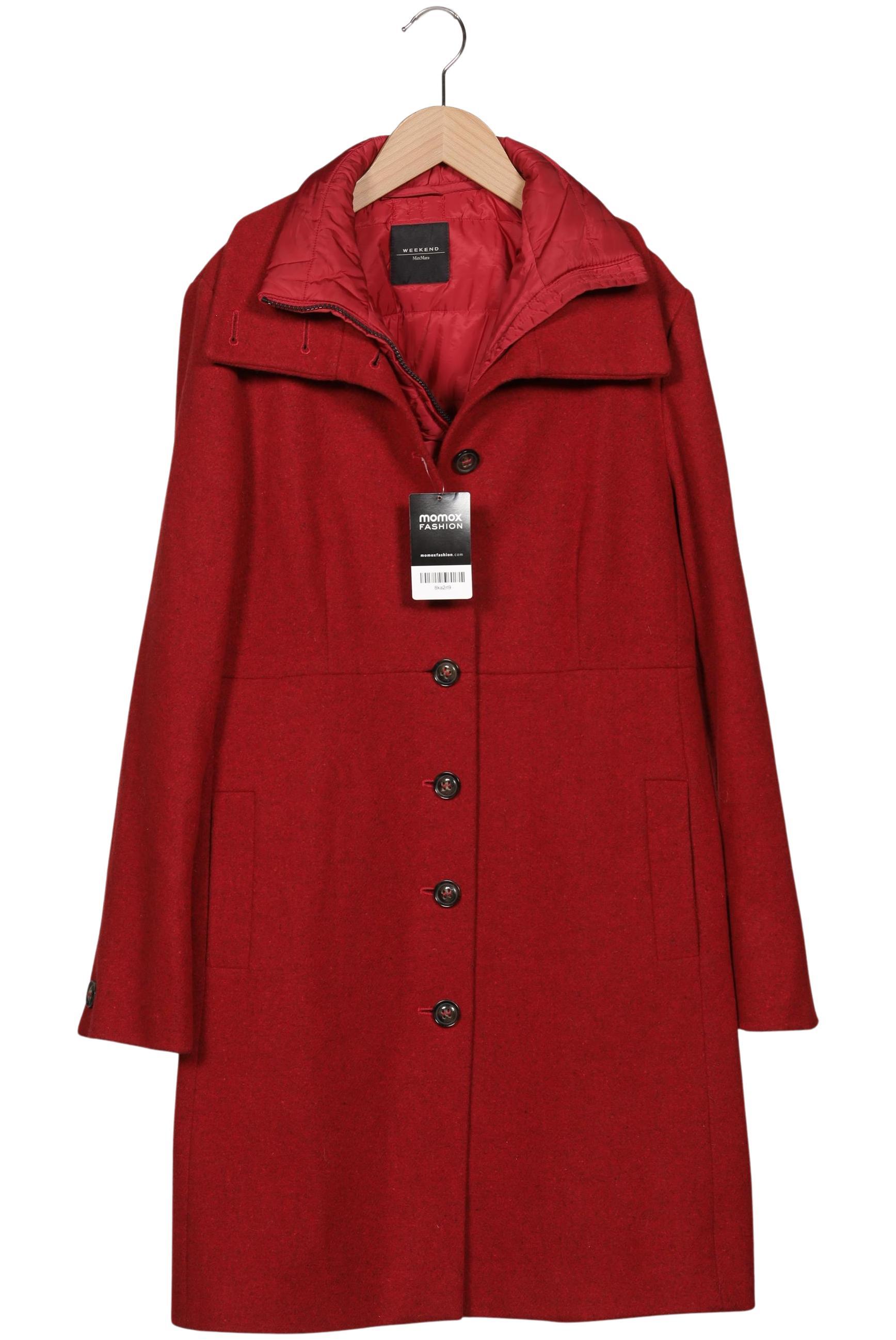 

Weekend Max Mara Damen Mantel, rot, Gr. 38