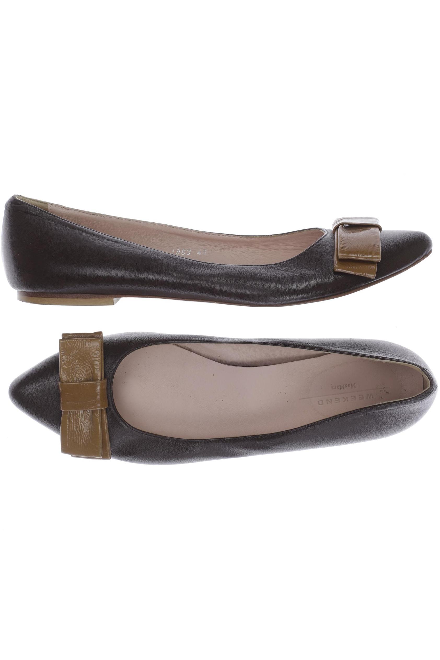 

Weekend Max Mara Damen Ballerinas, braun, Gr. 40