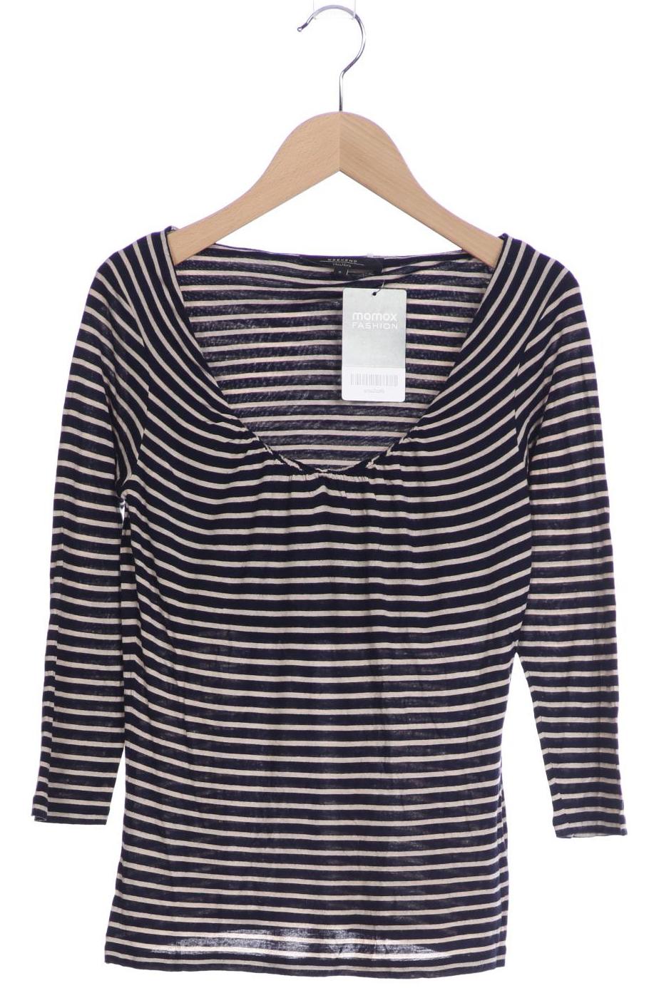 

Weekend Max Mara Damen Langarmshirt, marineblau, Gr. 36