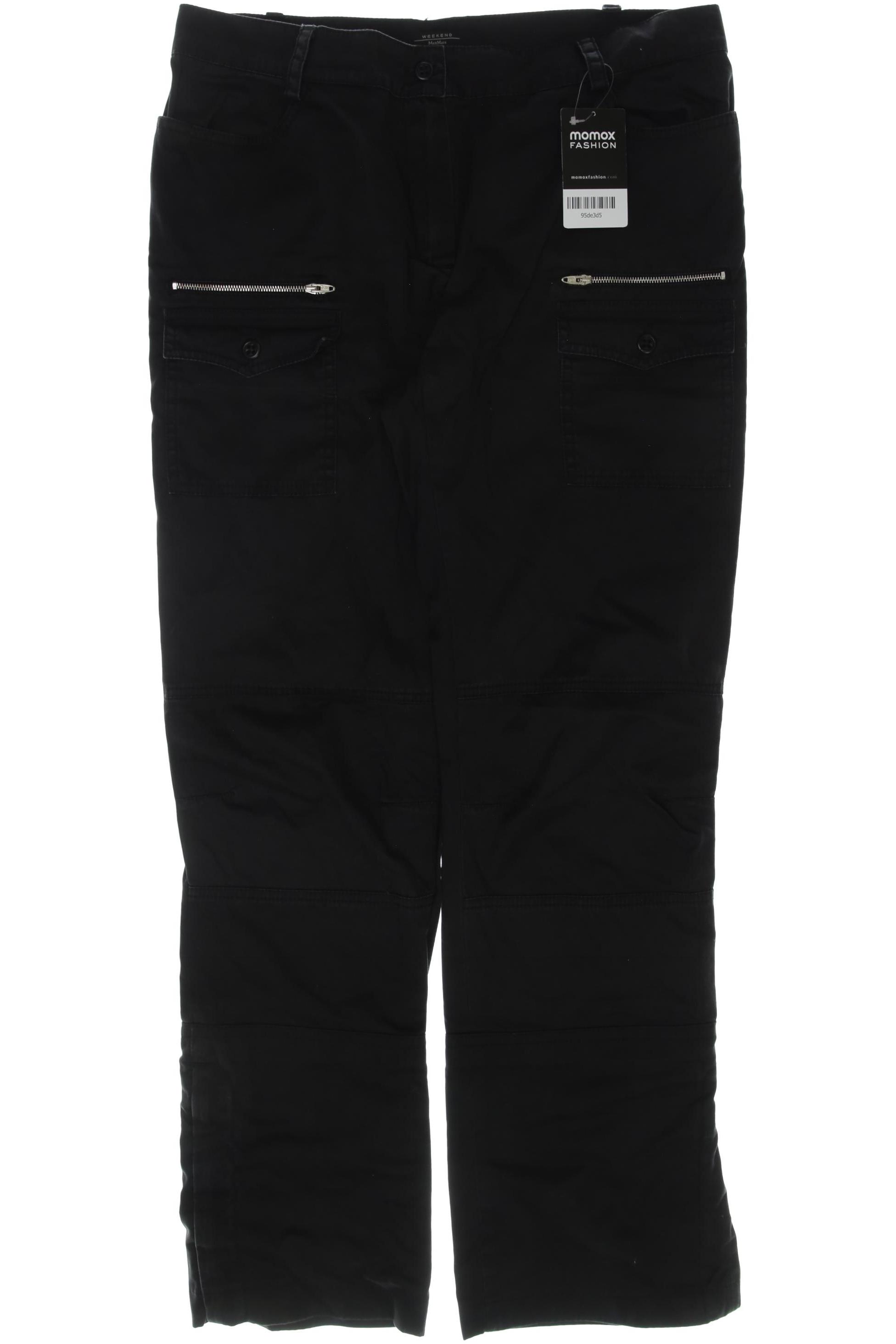 

Weekend Max Mara Damen Stoffhose, schwarz, Gr. 32