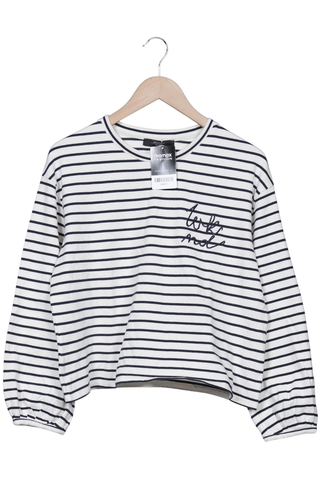

Weekend Max Mara Damen Langarmshirt, weiß, Gr. 44
