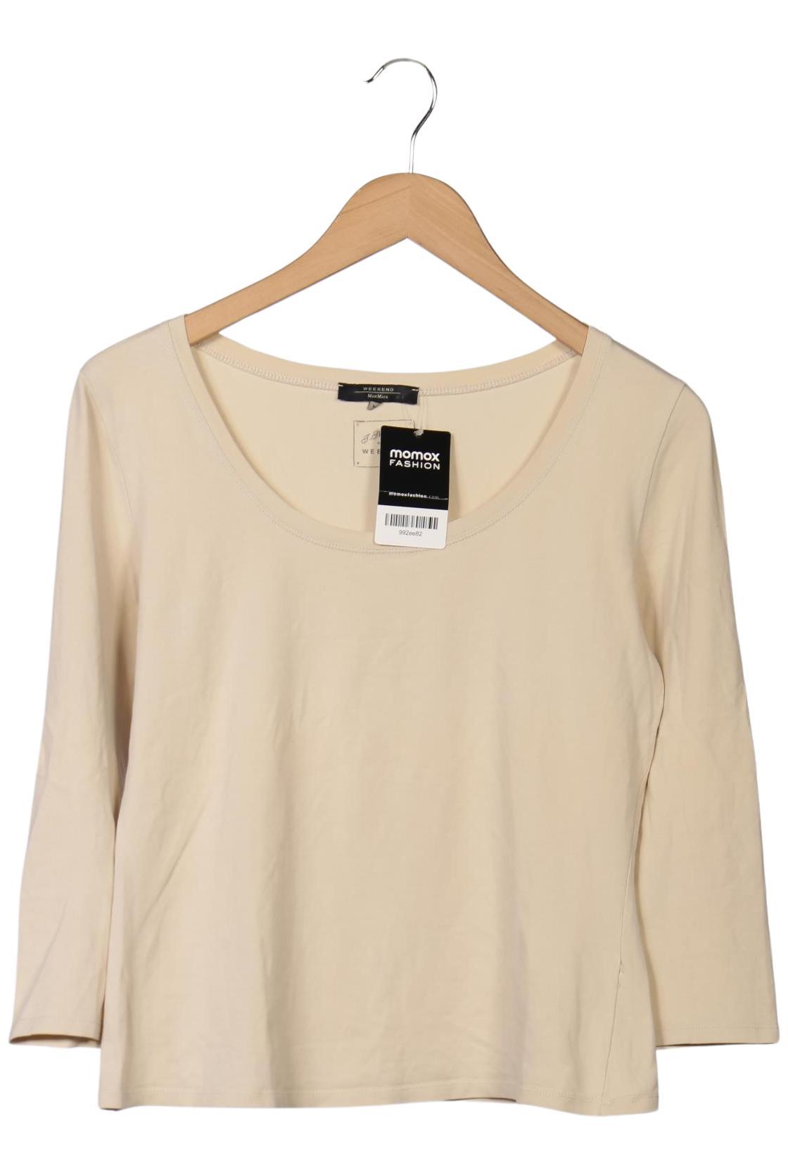 

Weekend Max Mara Damen Langarmshirt, beige, Gr. 42