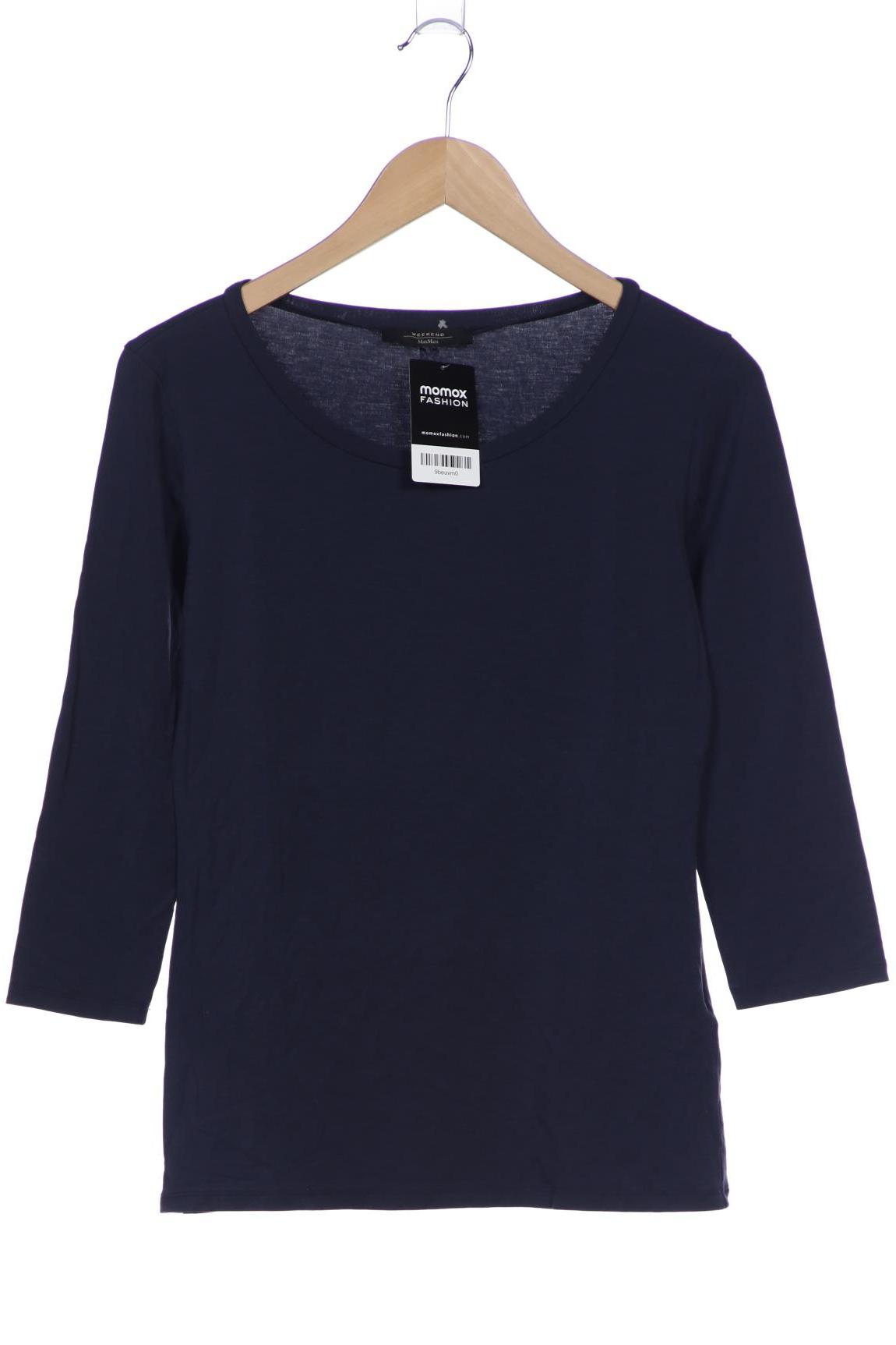 

Weekend Max Mara Damen Langarmshirt, marineblau, Gr. 38