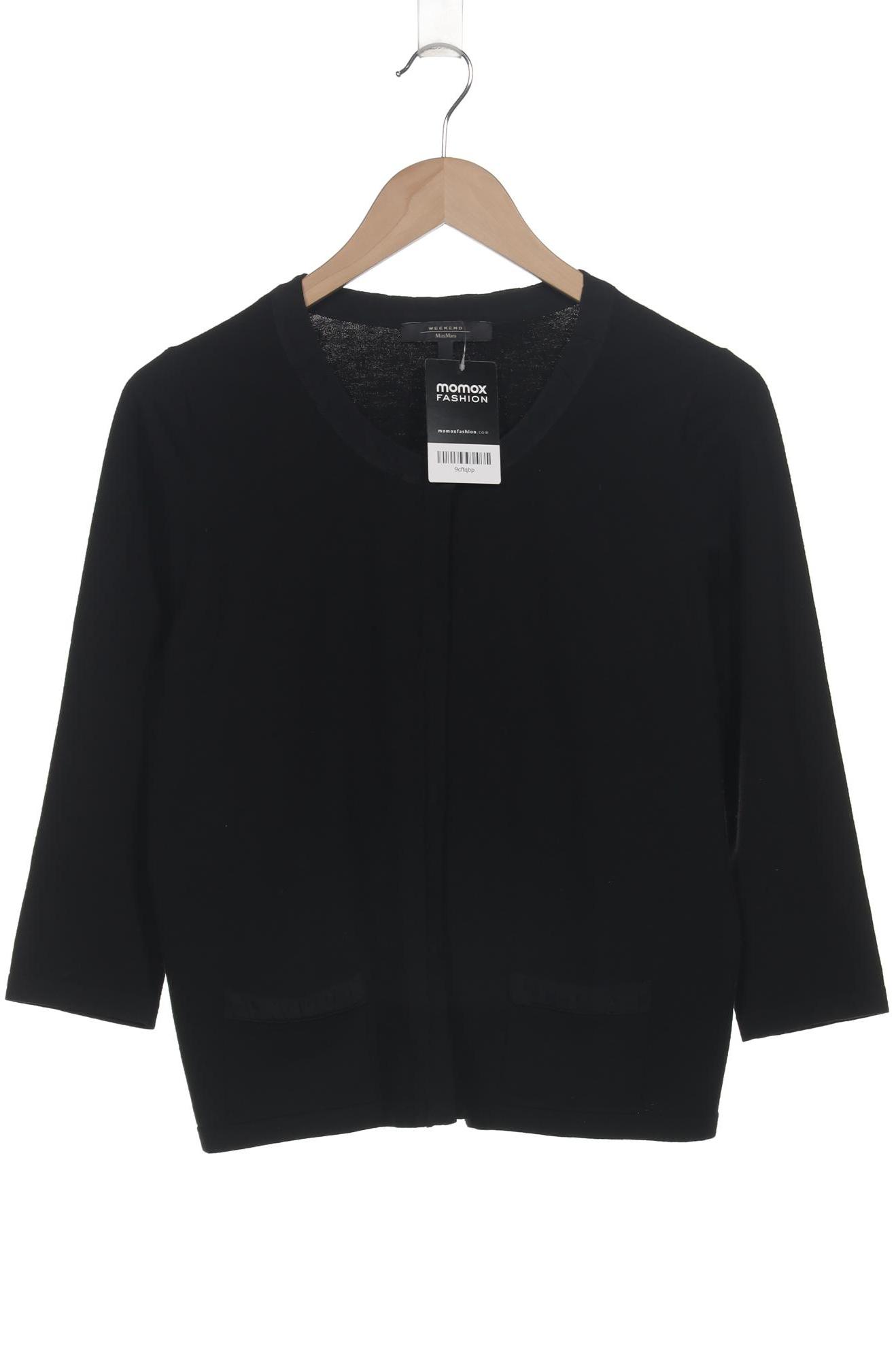 

Weekend Max Mara Damen Strickjacke, schwarz, Gr. 42