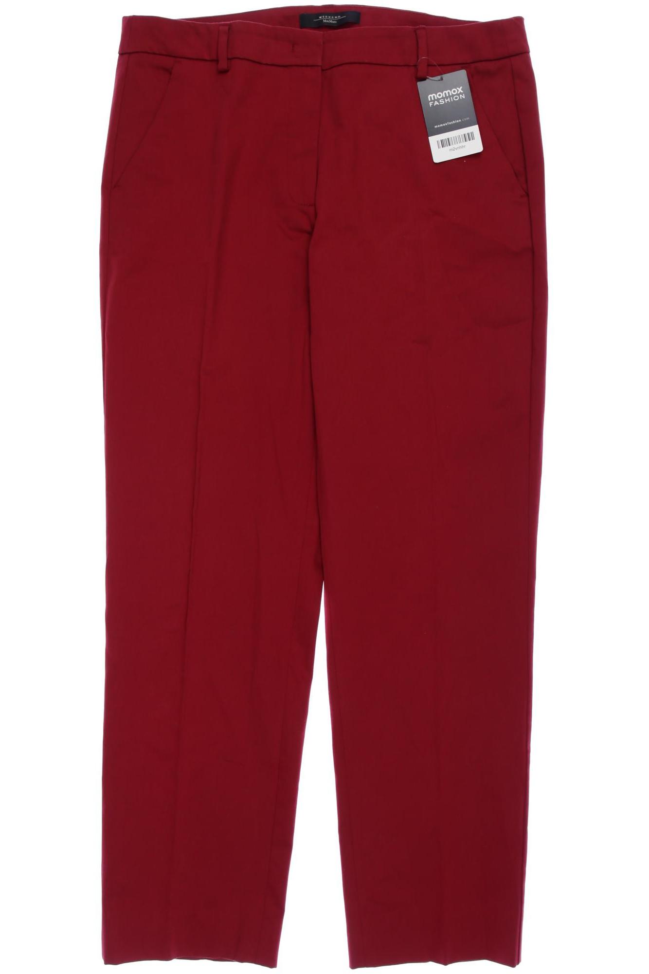 

Weekend Max Mara Damen Stoffhose, rot, Gr. 42