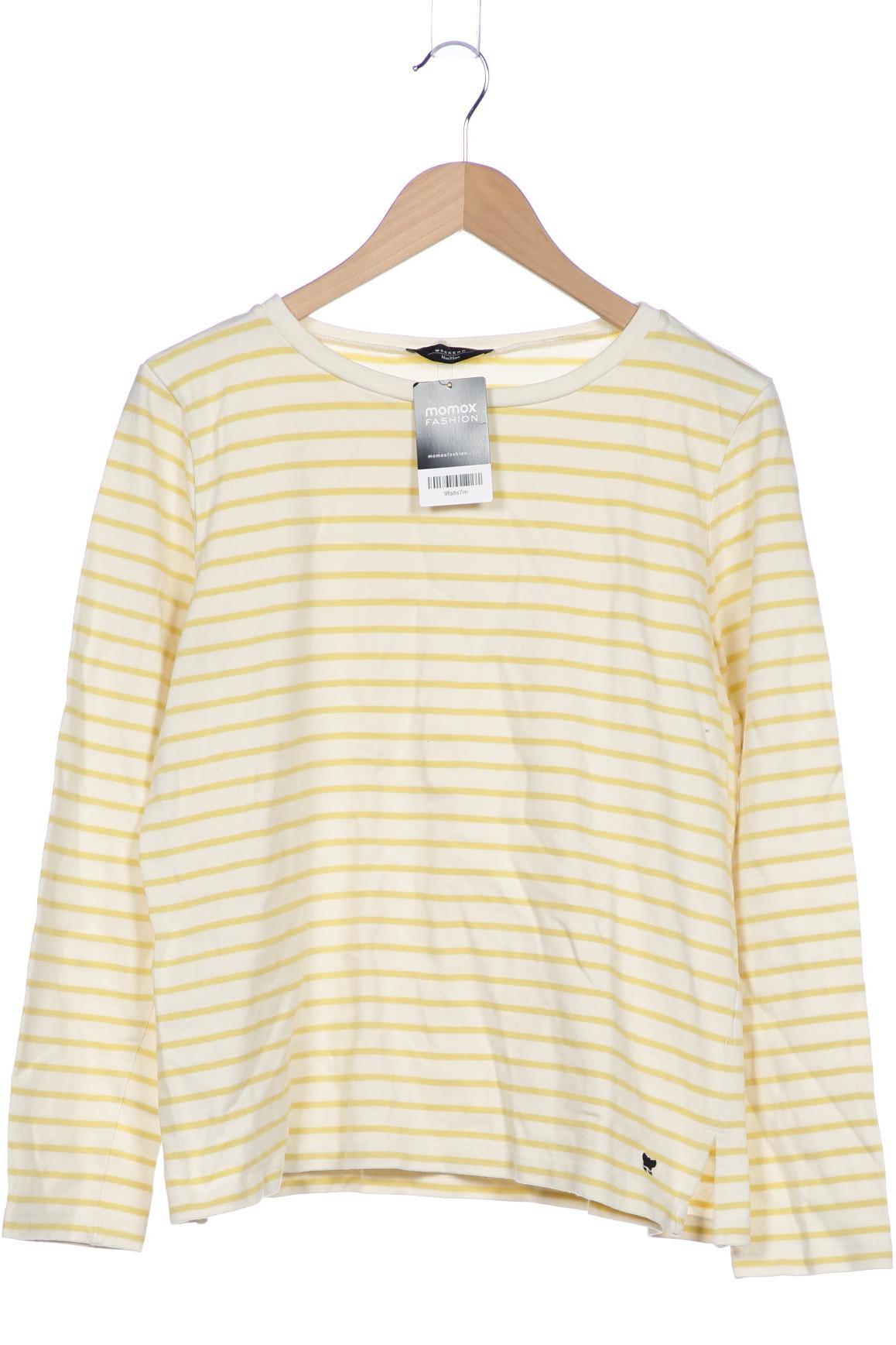 

Weekend Max Mara Damen Langarmshirt, weiß, Gr. 44