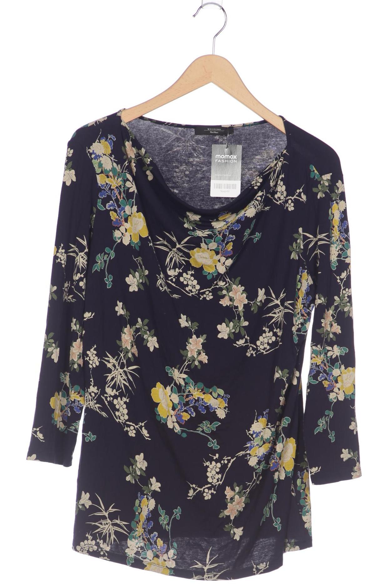 

Weekend Max Mara Damen Langarmshirt, marineblau, Gr. 44