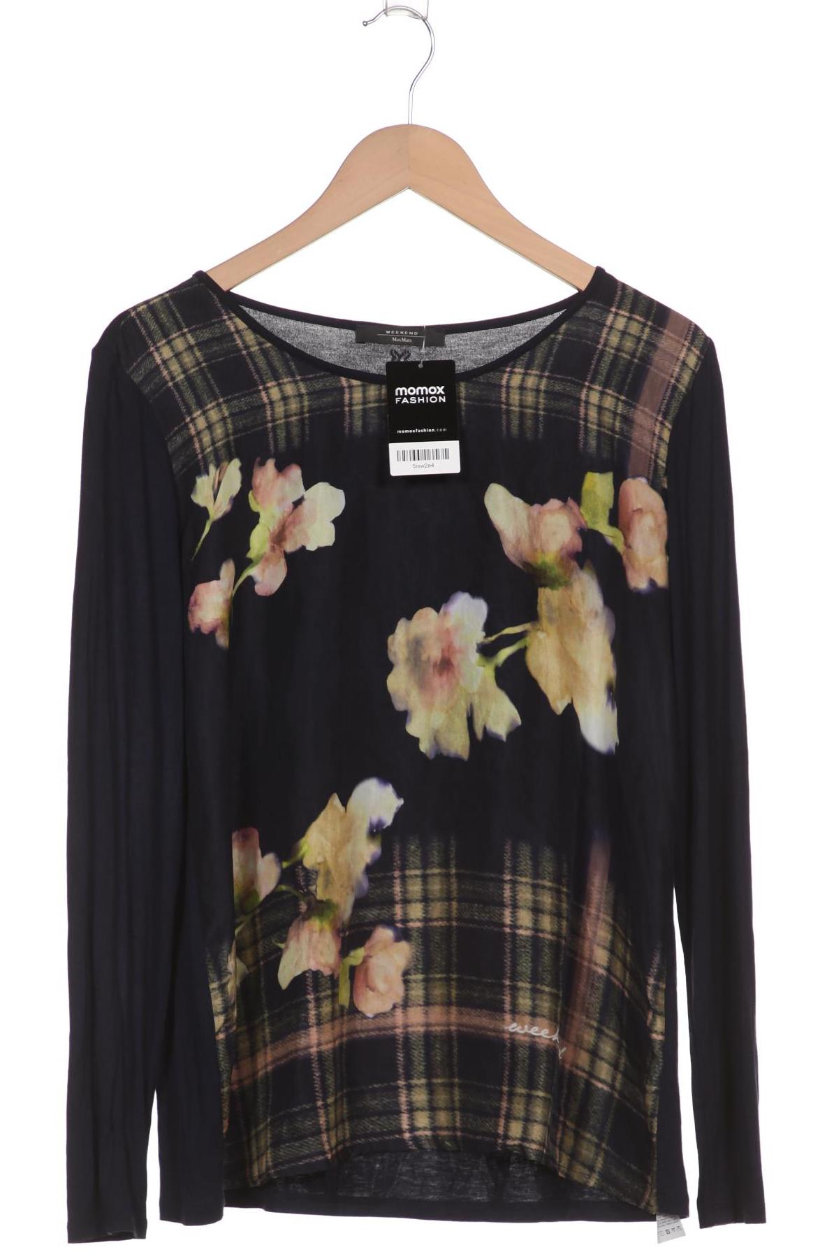 

Weekend Max Mara Damen Langarmshirt, marineblau, Gr. 42