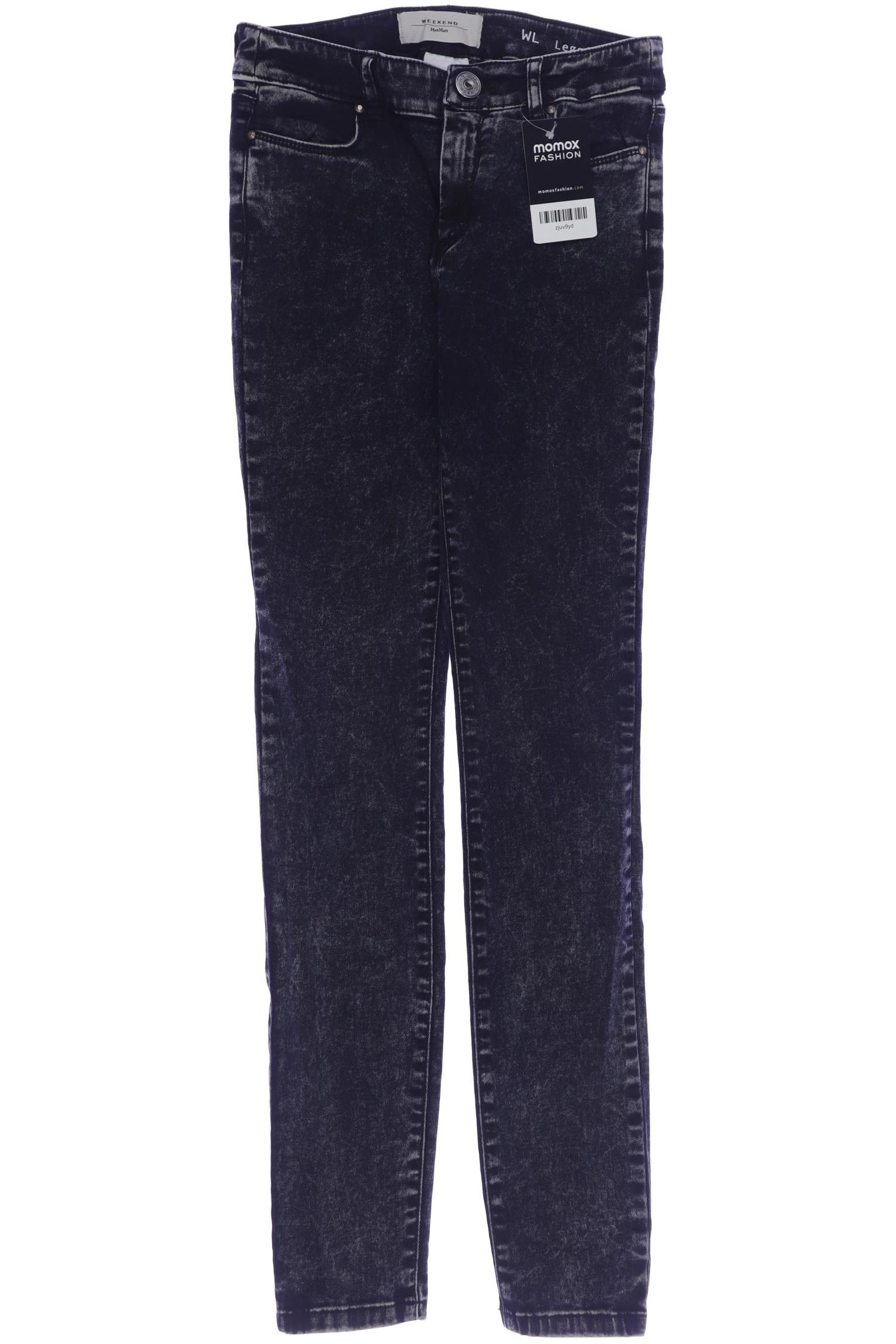 

Weekend Max Mara Damen Jeans, schwarz, Gr. 34