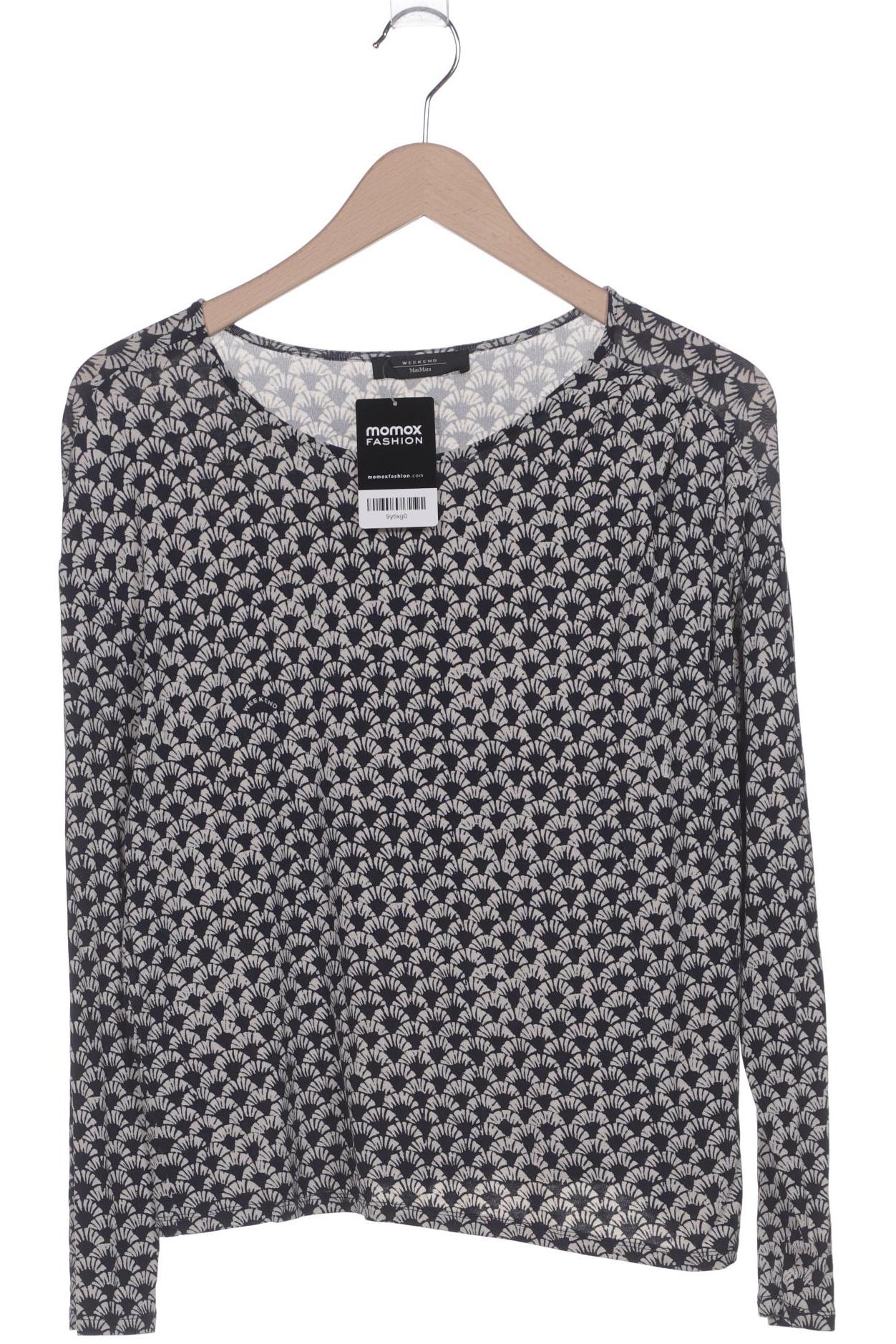 

Weekend Max Mara Damen Langarmshirt, marineblau, Gr. 42