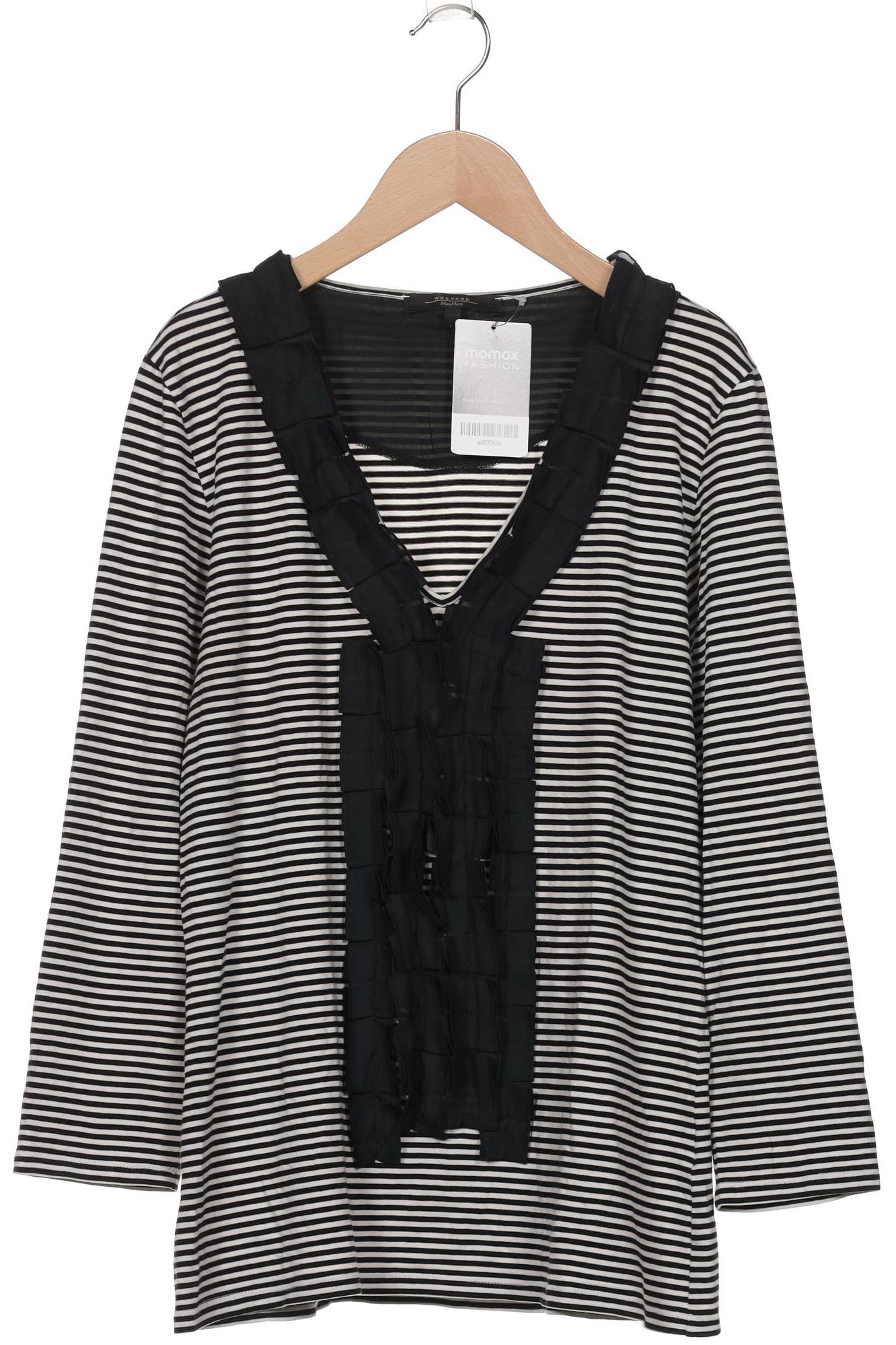 

Weekend Max Mara Damen Langarmshirt, schwarz, Gr. 42