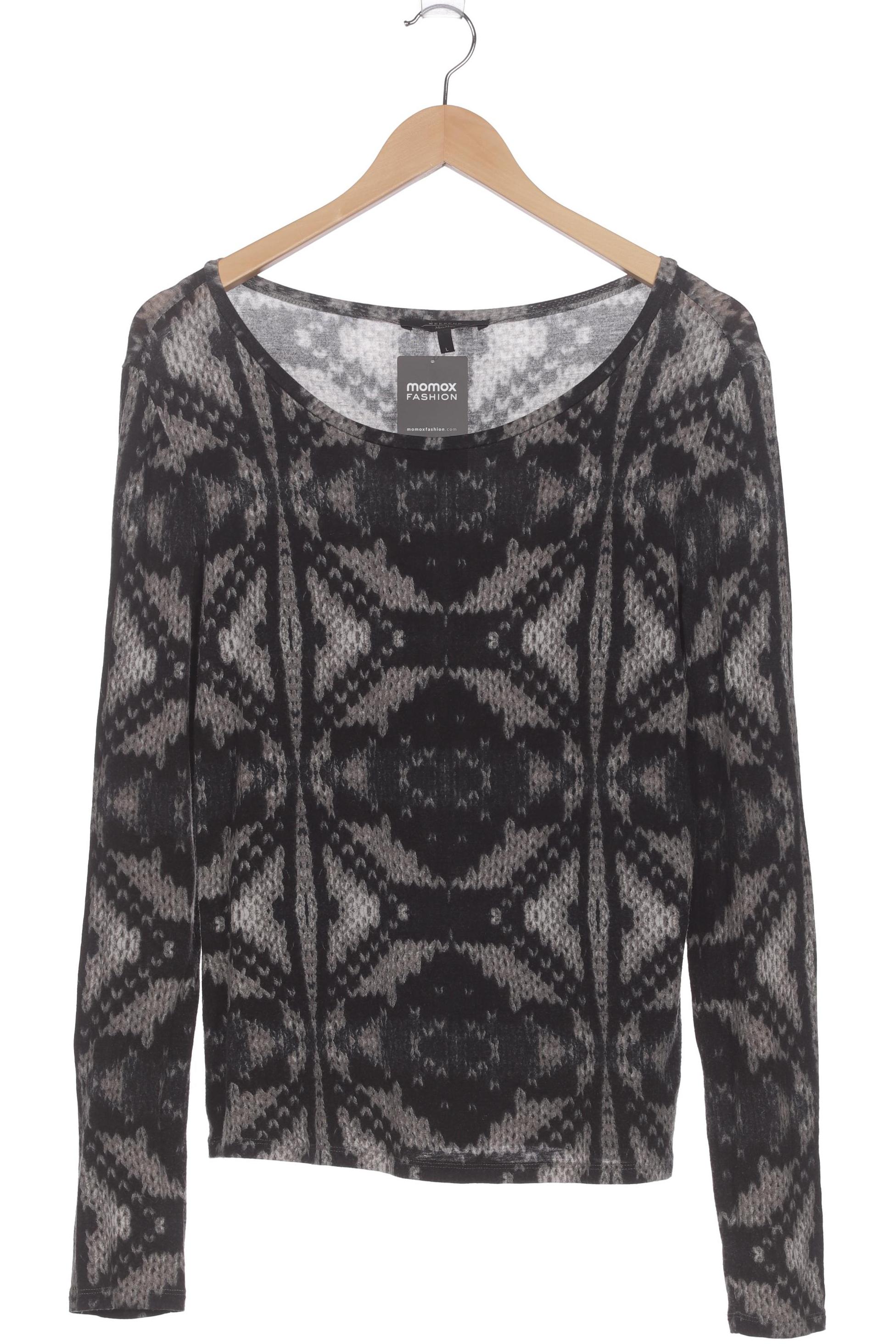 

Weekend Max Mara Damen Langarmshirt, grau, Gr. 42