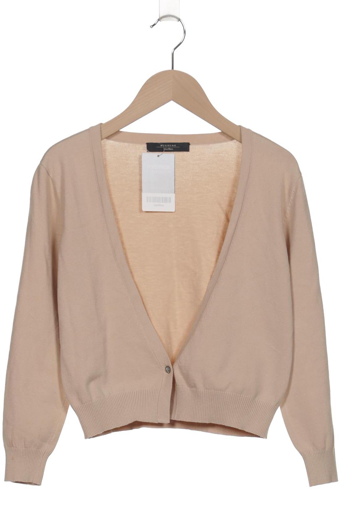 

Weekend Max Mara Damen Strickjacke, beige, Gr. 38
