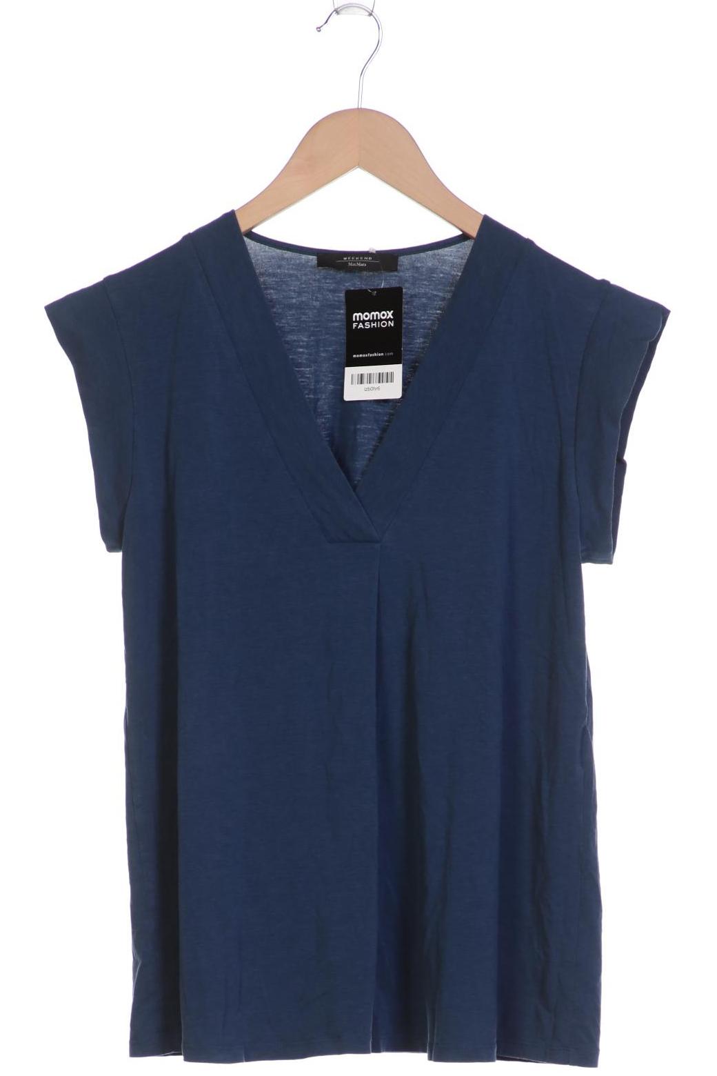 

Weekend Max Mara Damen T-Shirt, marineblau, Gr. 38