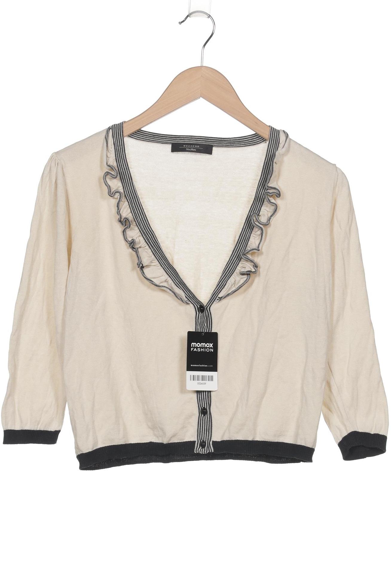 

Weekend Max Mara Damen Strickjacke, cremeweiß, Gr. 36