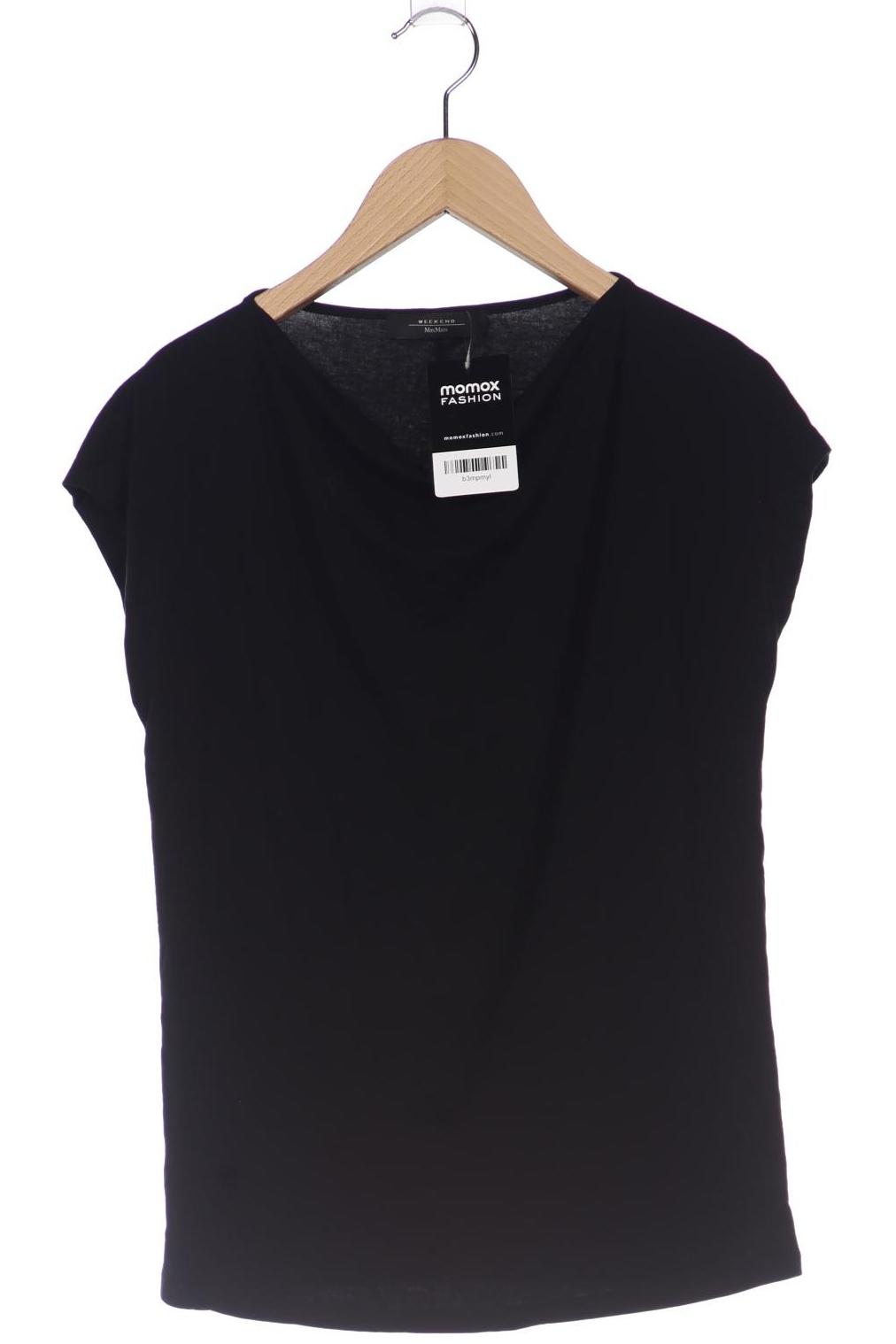 

Weekend Max Mara Damen T-Shirt, schwarz, Gr. 36