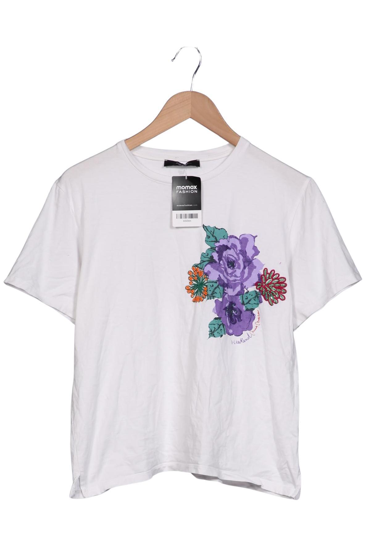 

Weekend Max Mara Damen T-Shirt, weiß, Gr. 42