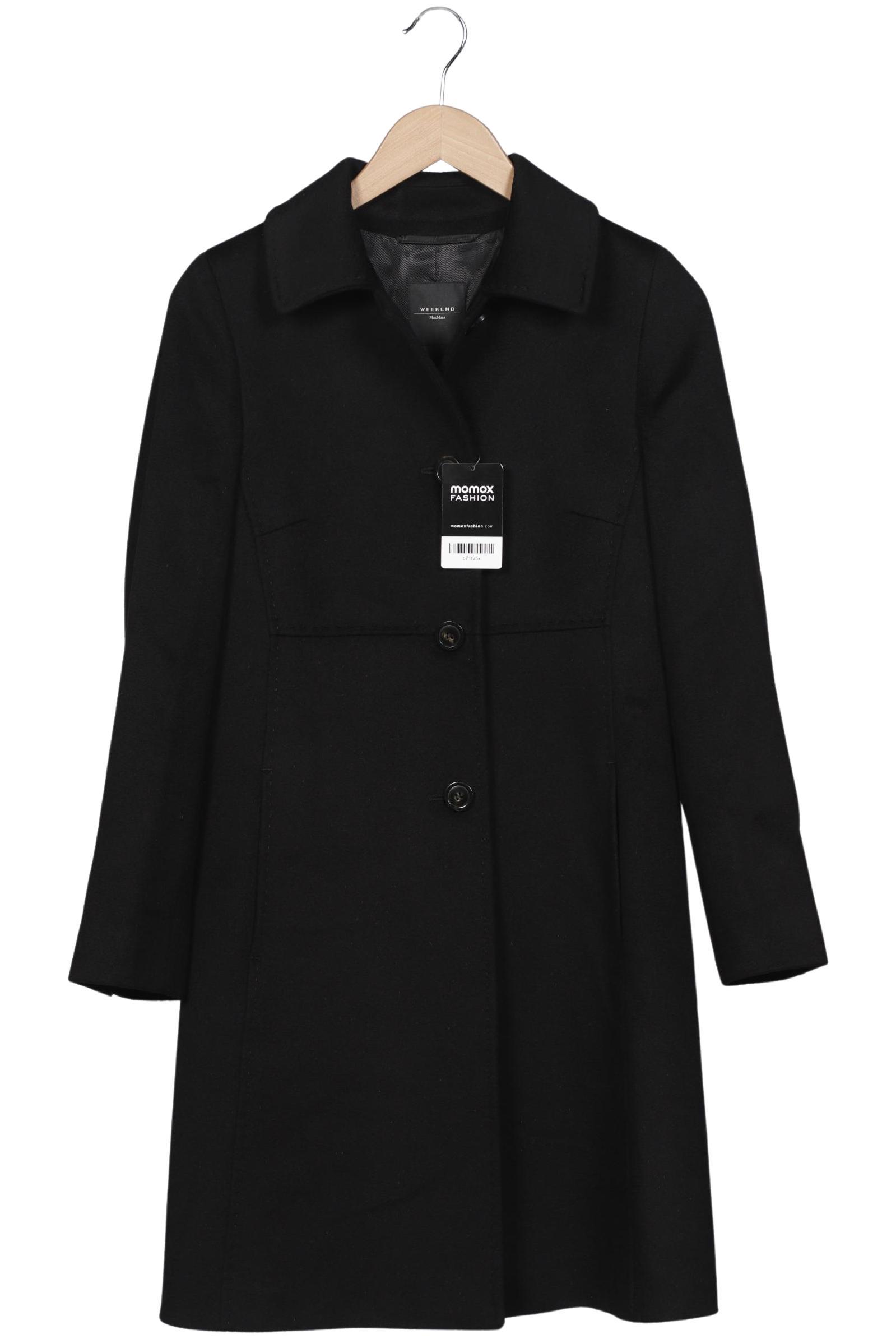 

Weekend Max Mara Damen Mantel, schwarz, Gr. 36