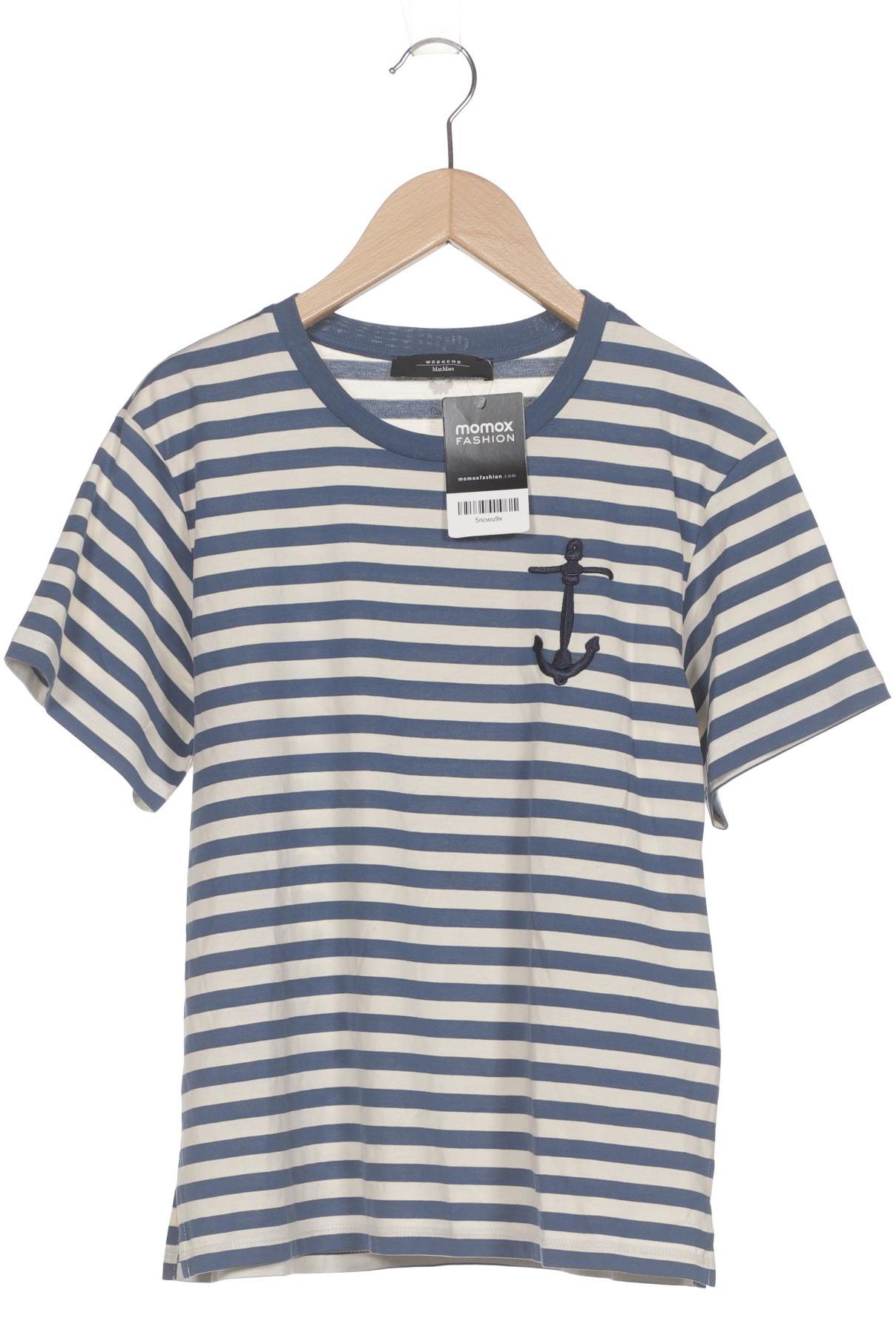 

Weekend Max Mara Damen T-Shirt, blau, Gr. 36