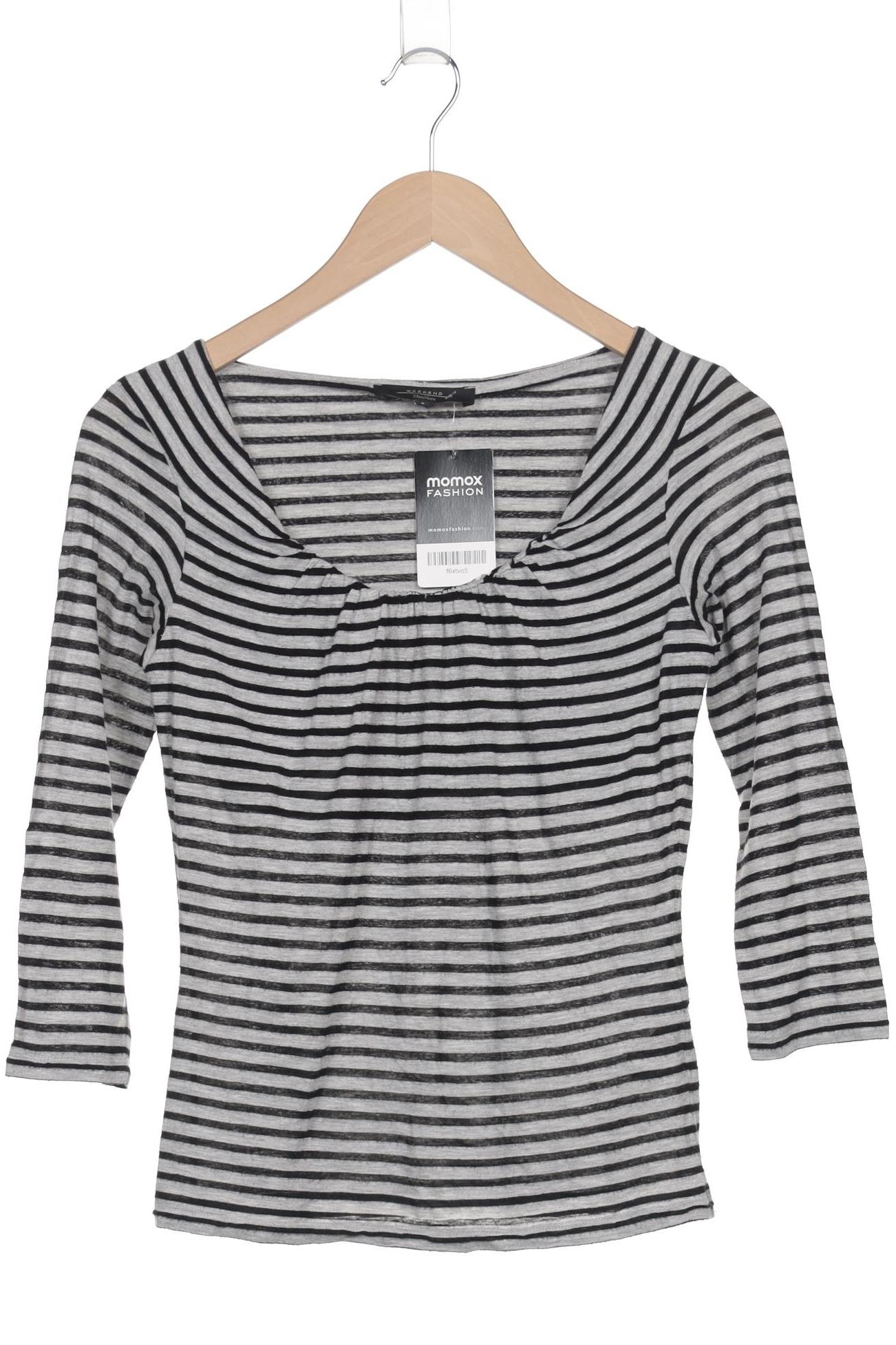 

Weekend Max Mara Damen Langarmshirt, grau, Gr. 36