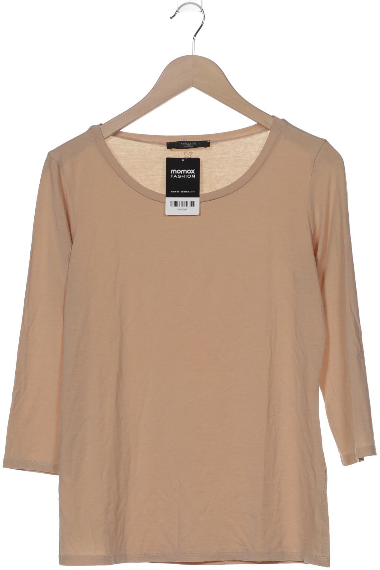 

Weekend Max Mara Damen Langarmshirt, beige, Gr. 38
