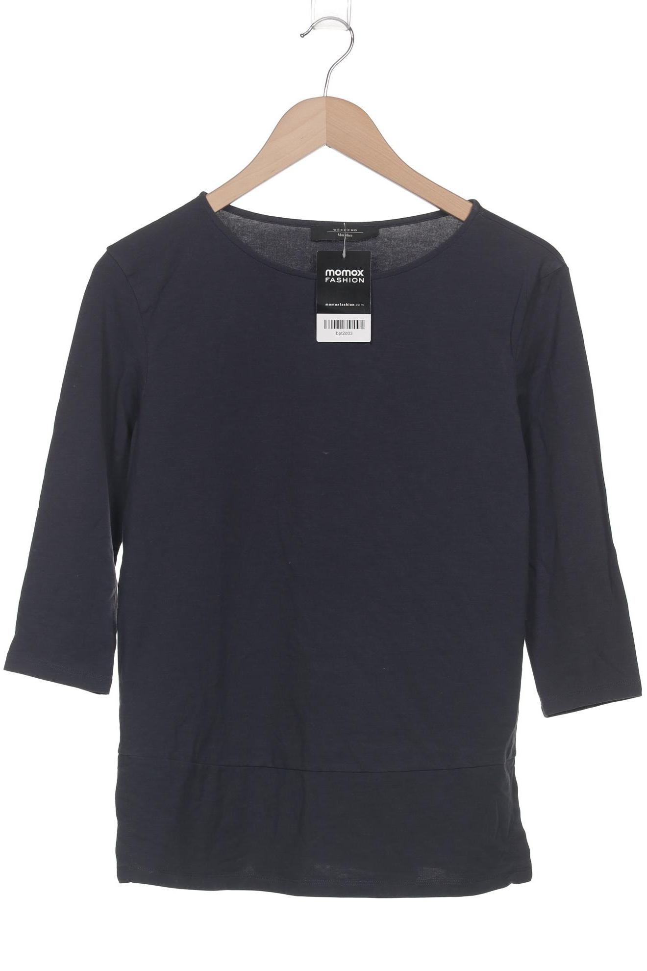 

Weekend Max Mara Damen Langarmshirt, marineblau, Gr. 38