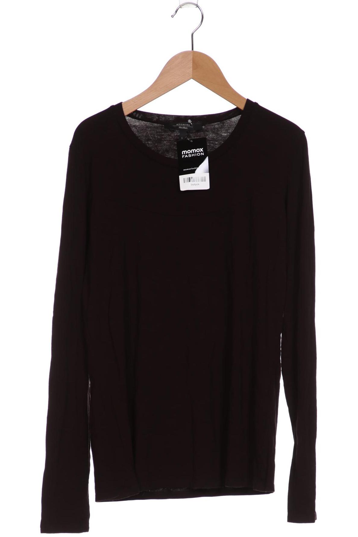 

Weekend Max Mara Damen Langarmshirt, schwarz, Gr. 42
