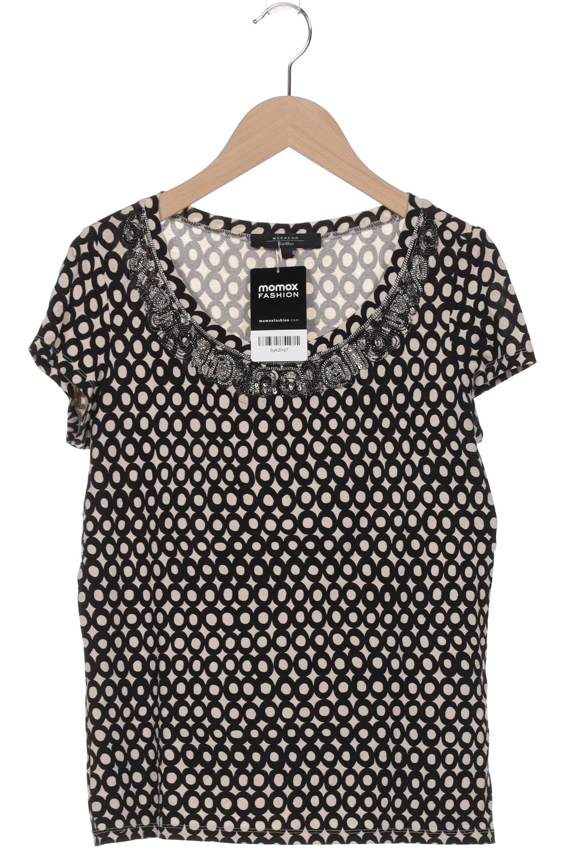 

Weekend Max Mara Damen T-Shirt, schwarz, Gr. 36