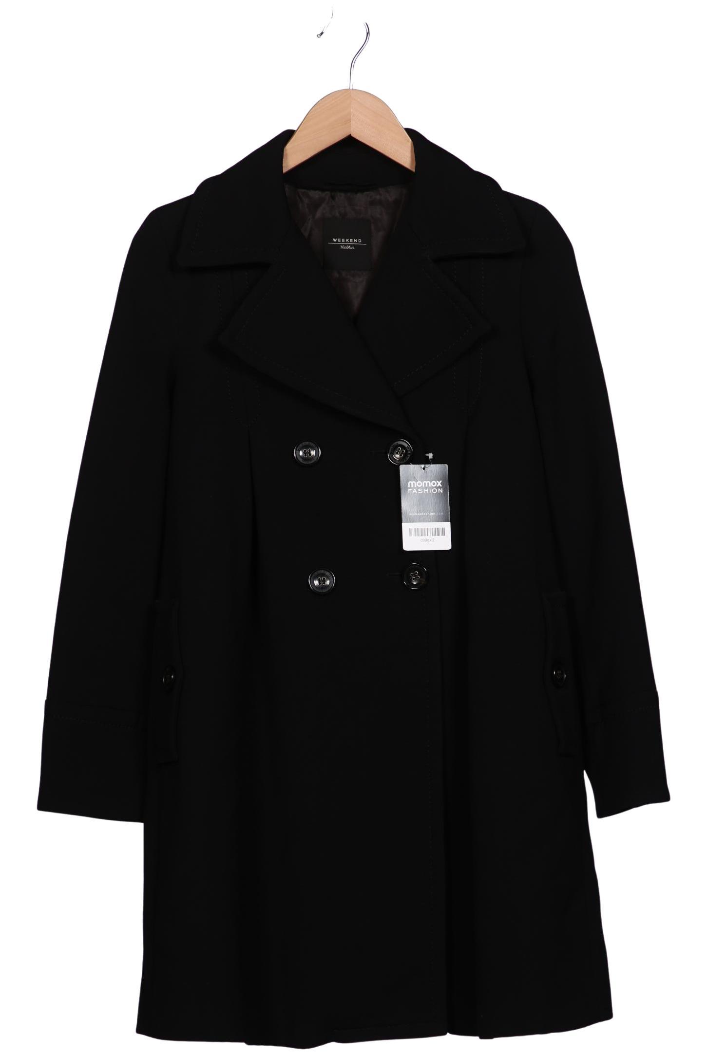 

Weekend Max Mara Damen Mantel, schwarz, Gr. 36