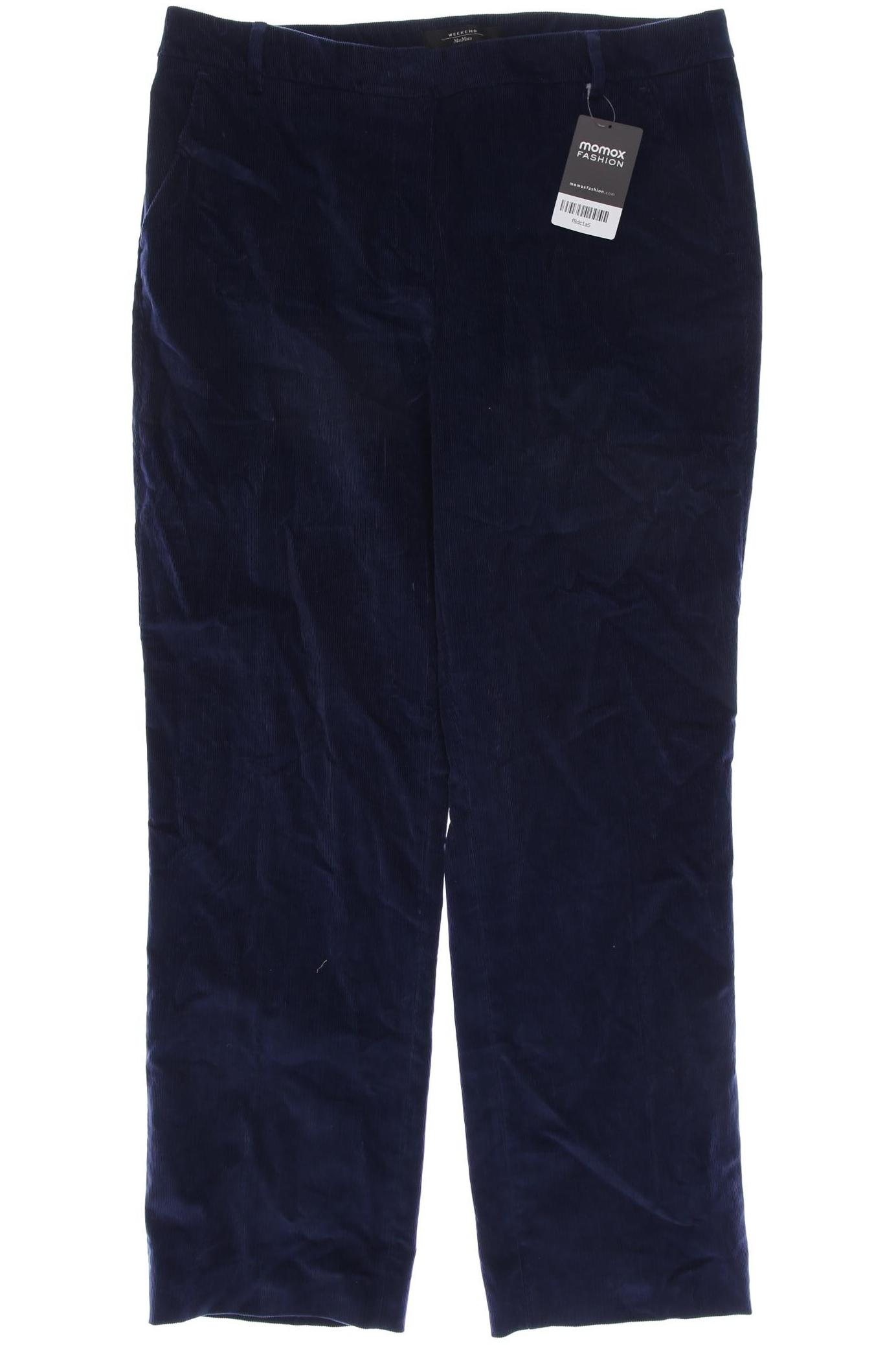 

Weekend Max Mara Damen Stoffhose, blau, Gr. 33