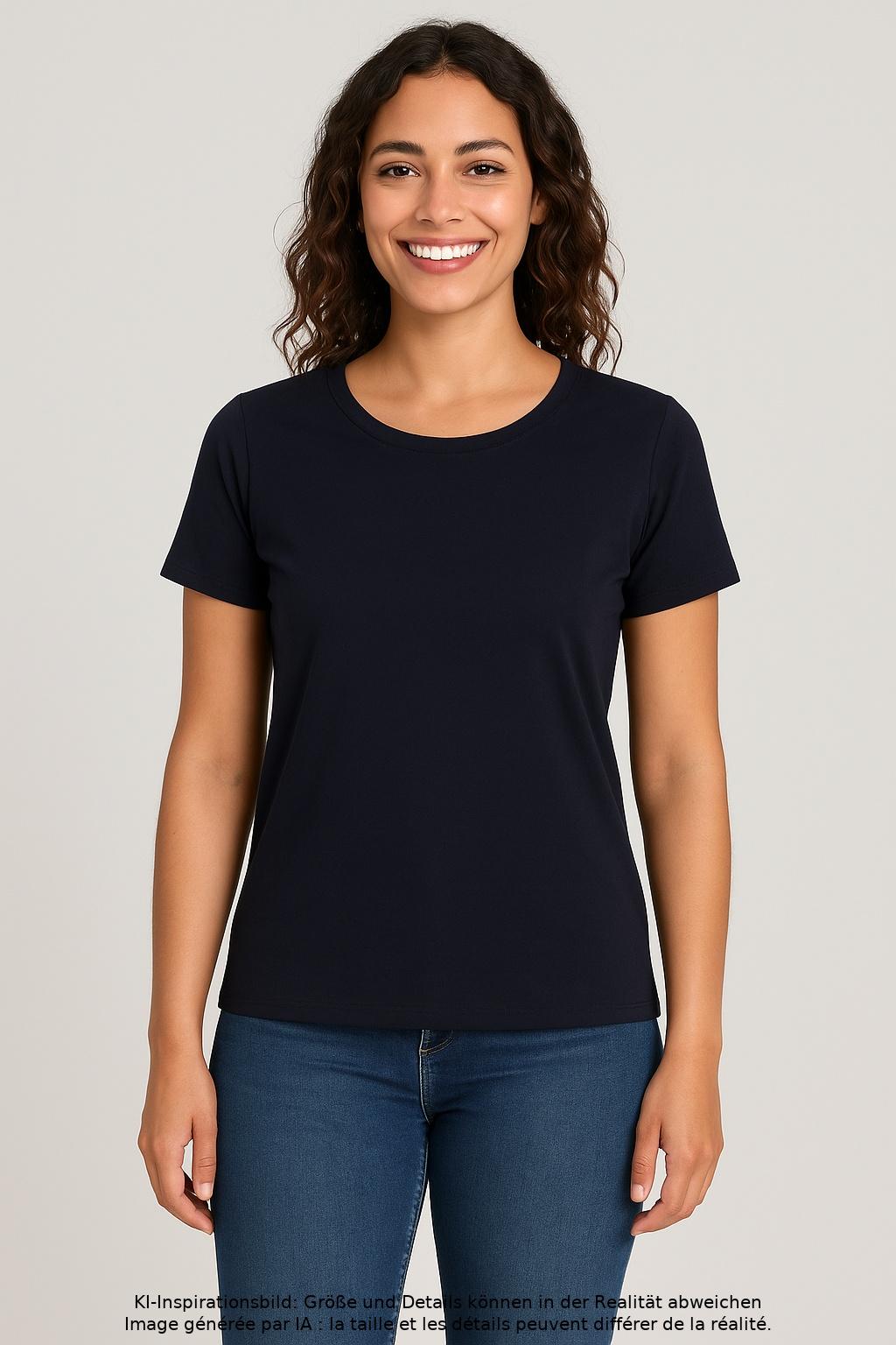

Weekend Max Mara Damen T-Shirt, marineblau, Gr. 38