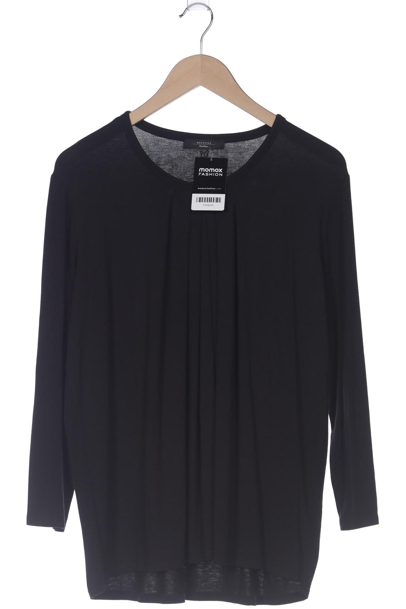 

Weekend Max Mara Damen Langarmshirt, schwarz, Gr. 44