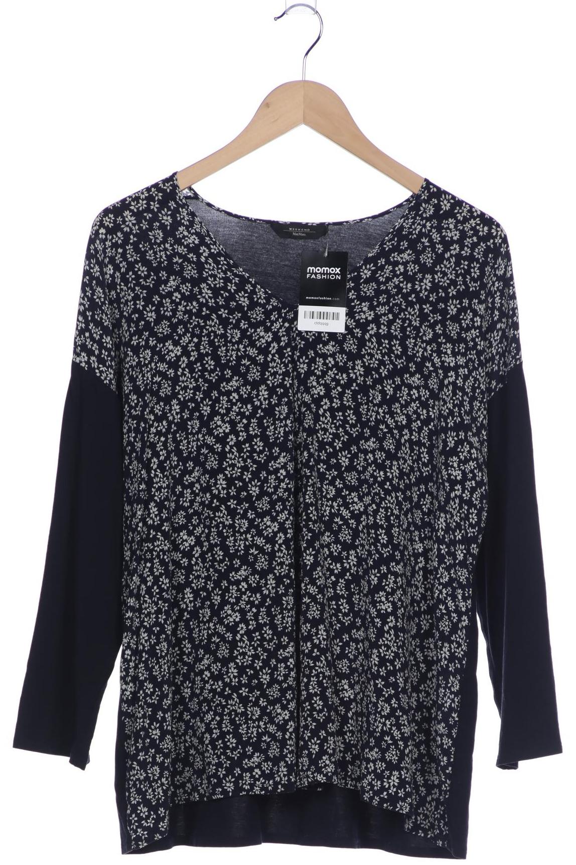 

Weekend Max Mara Damen Langarmshirt, marineblau, Gr. 46