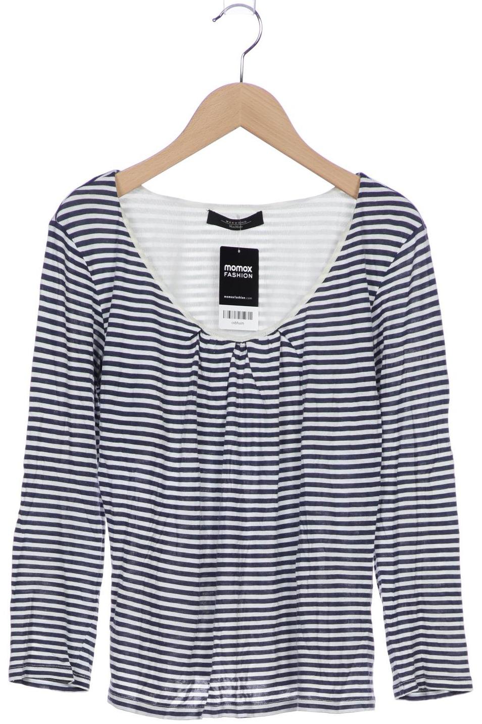 

Weekend Max Mara Damen Langarmshirt, marineblau, Gr. 38