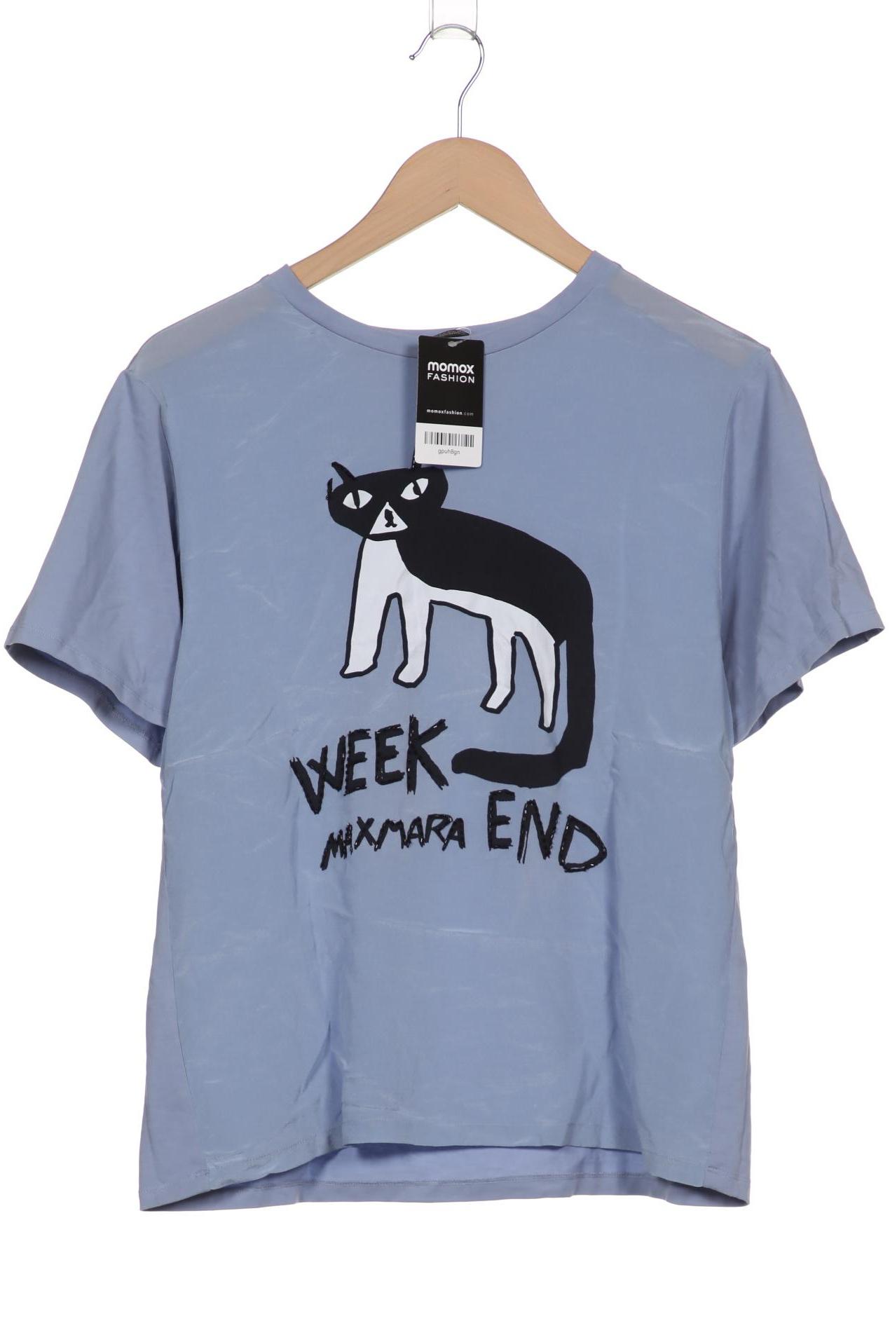 

Weekend Max Mara Damen T-Shirt, blau, Gr. 44