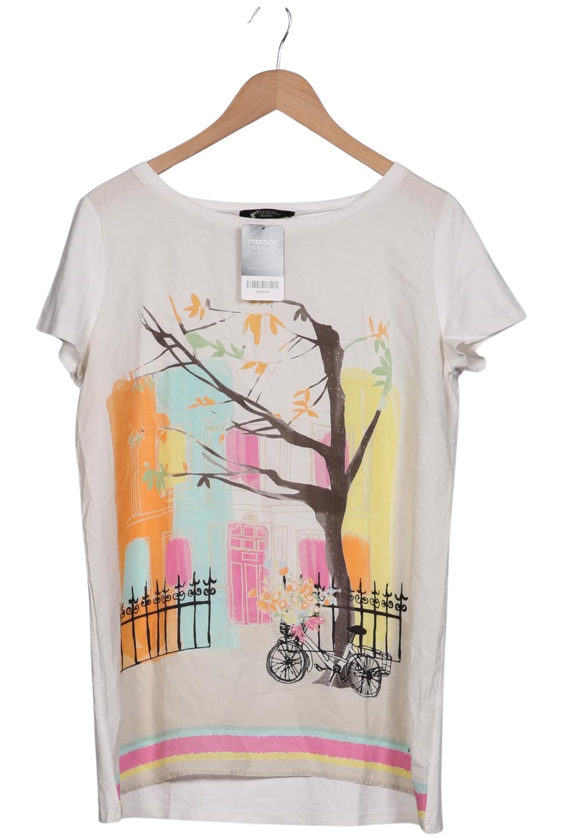 

Weekend Max Mara Damen T-Shirt, weiß, Gr. 46