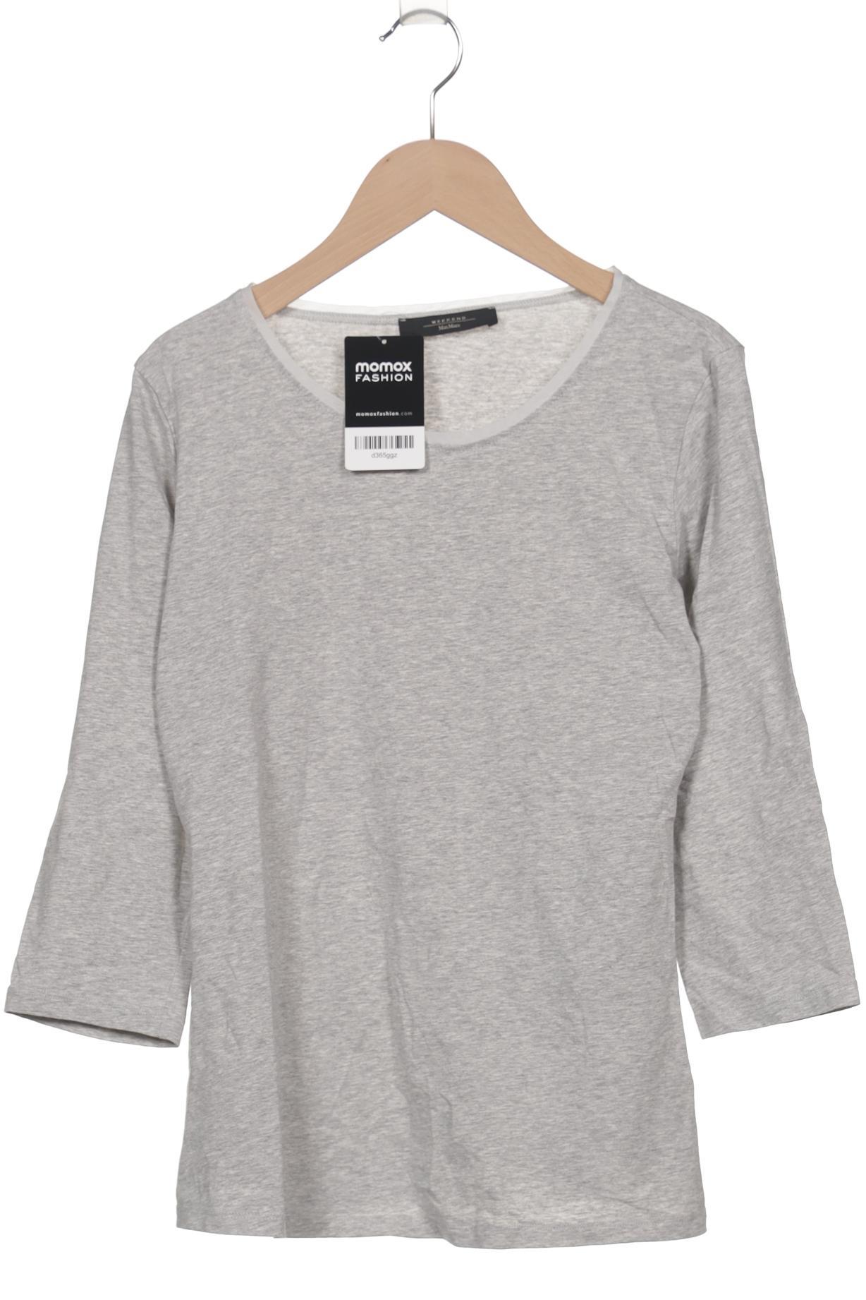 

Weekend Max Mara Damen Langarmshirt, grau, Gr. 38