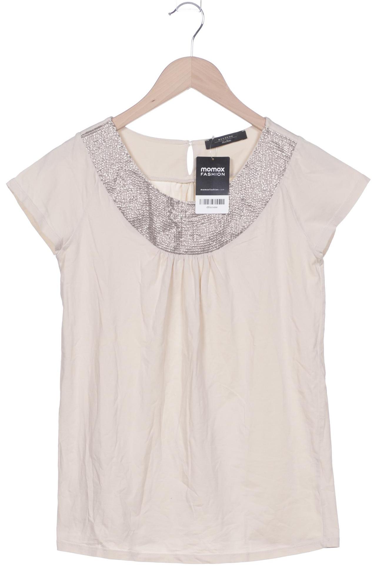 

Weekend Max Mara Damen T-Shirt, cremeweiß, Gr. 38