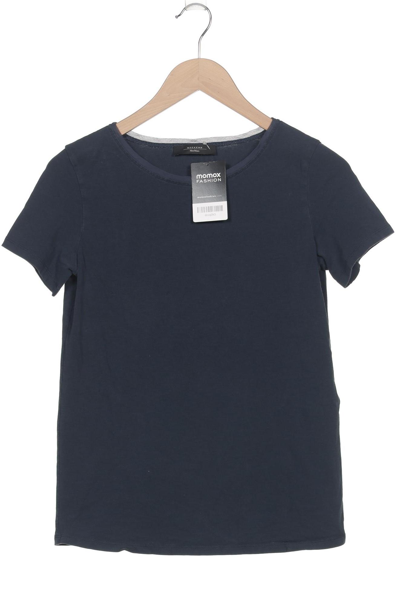 

Weekend Max Mara Damen T-Shirt, marineblau, Gr. 38