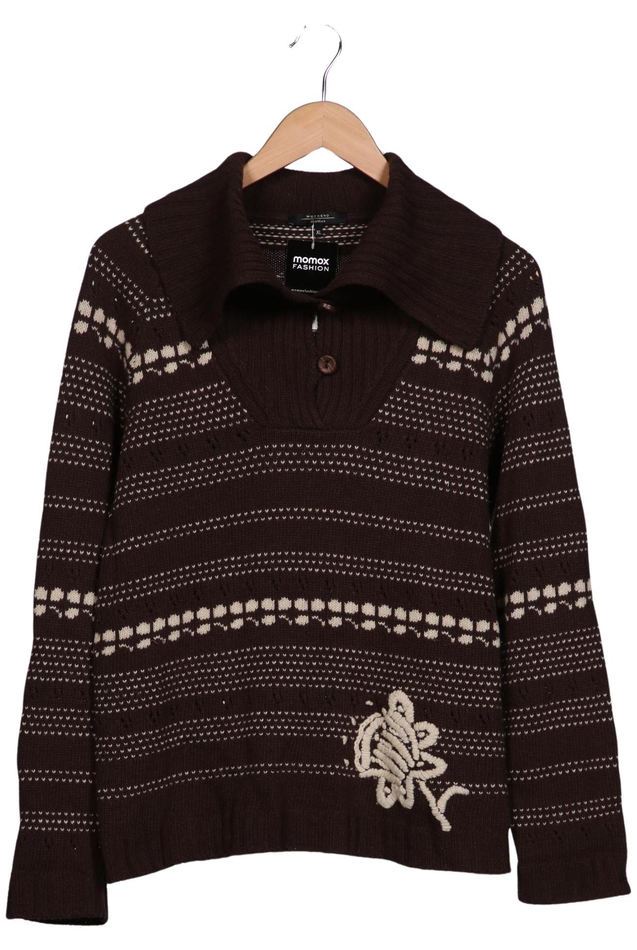 

Weekend Max Mara Damen Pullover, braun, Gr. 44