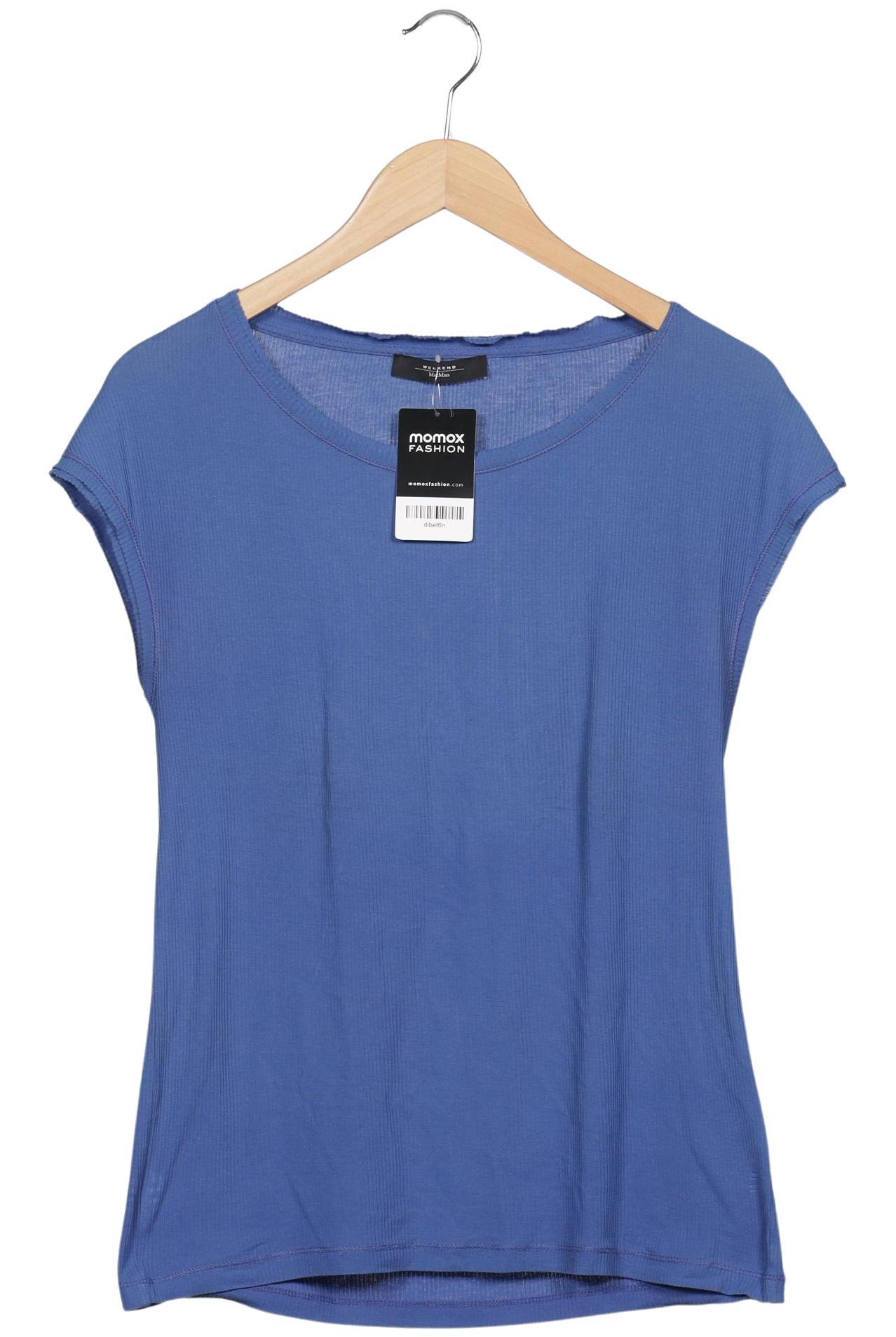 

Weekend Max Mara Damen T-Shirt, blau, Gr. 36