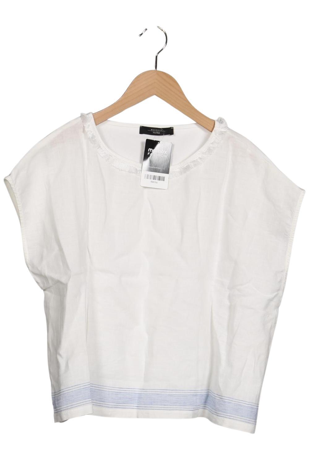 

Weekend Max Mara Damen T-Shirt, weiß, Gr. 44
