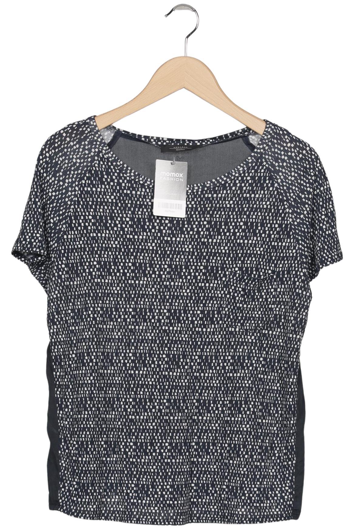 

Weekend Max Mara Damen T-Shirt, marineblau, Gr. 42