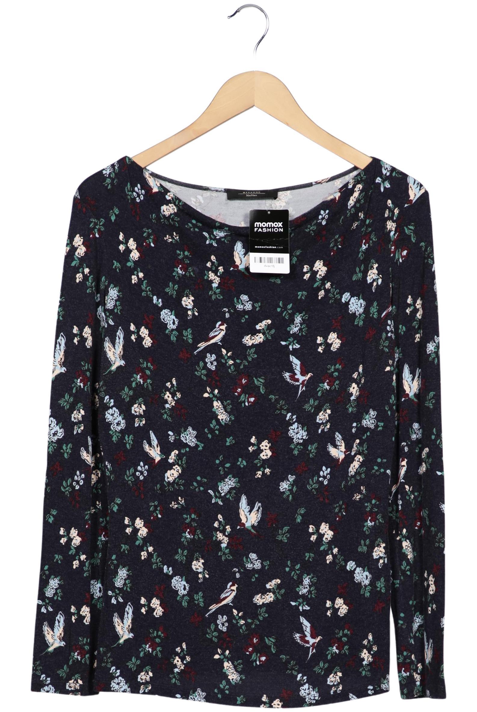 

Weekend Max Mara Damen Langarmshirt, marineblau, Gr. 42